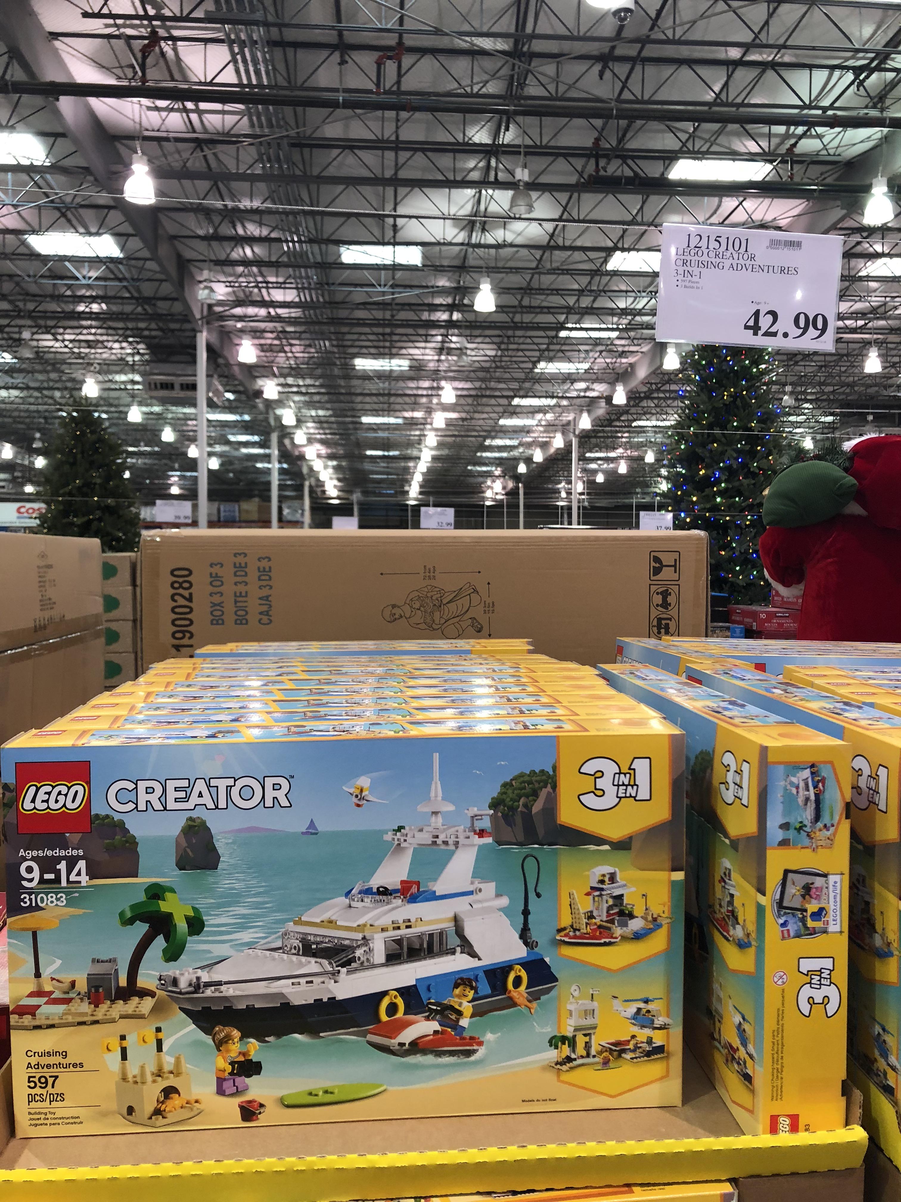 Costco. Creator 3 in 1 31083 42.99. Reg Price 59.99 r/legodeal