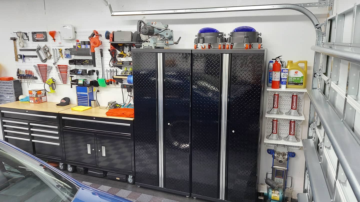 Yukon garage setup r/harborfreight