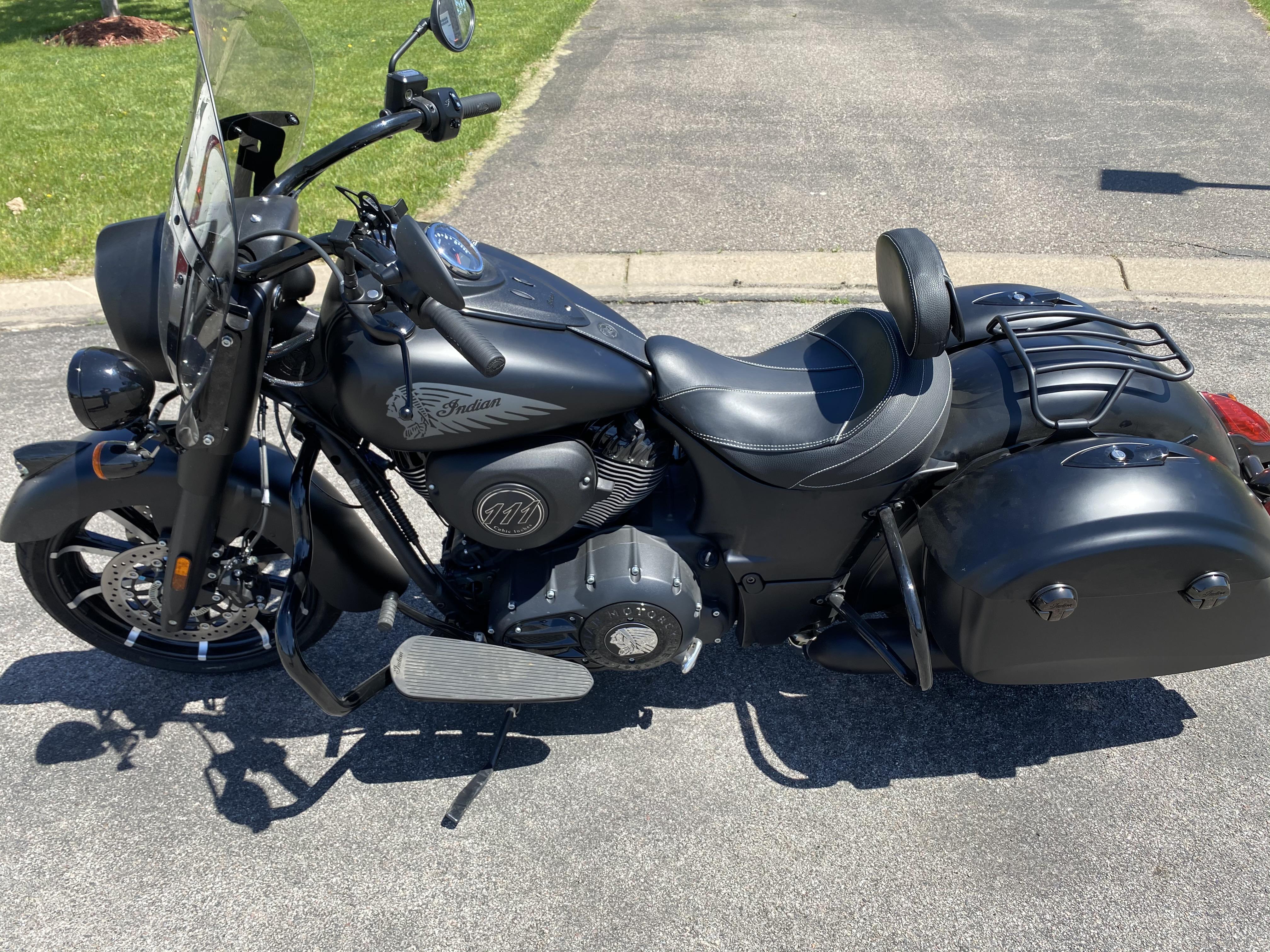 New Motherwell luggage rack r/IndianMotorcycle