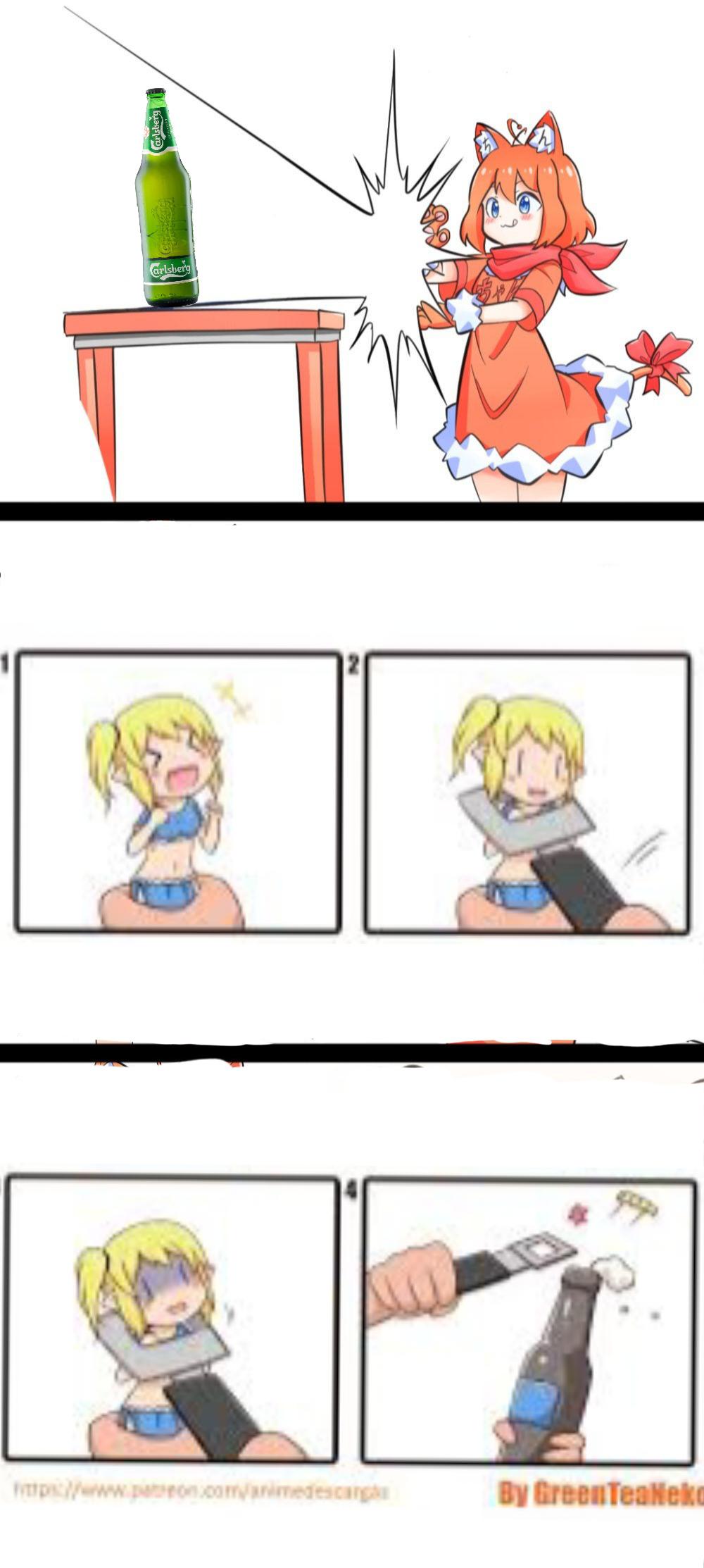 Beer chan = Best chan Animemes