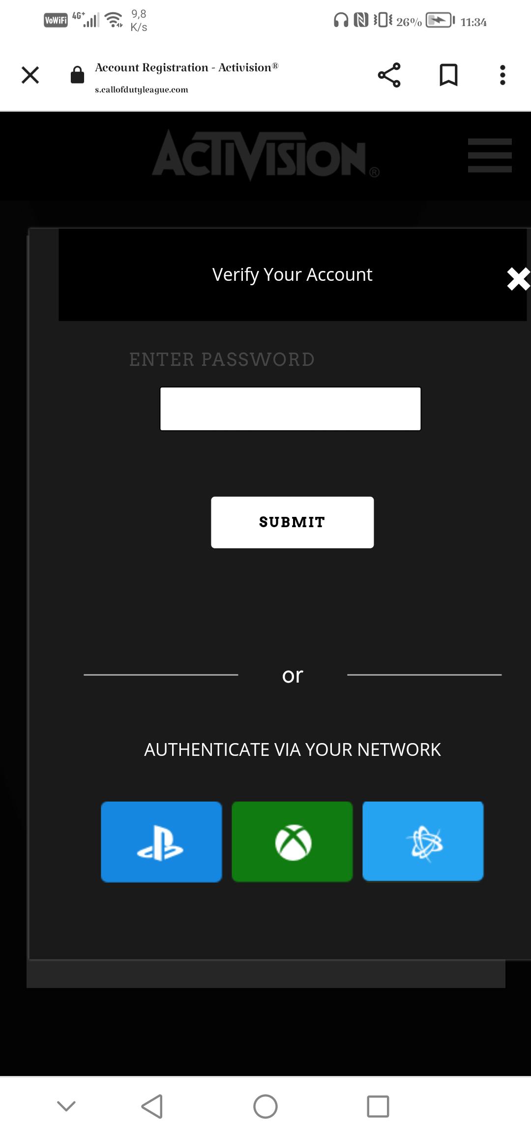 Activision ID Registration stuck? r/CODM