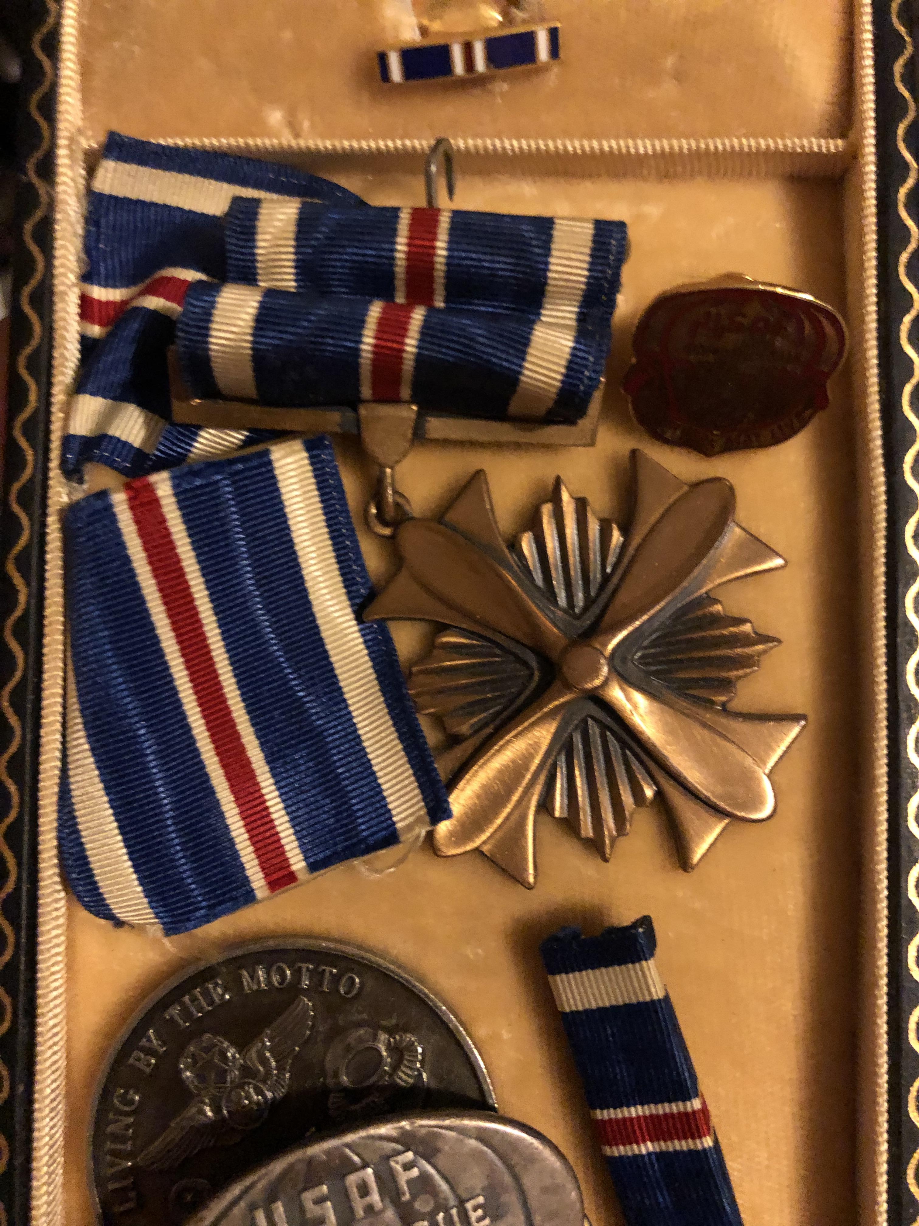 How can I clean/fix up these medals? We recently got my FIL’s medals