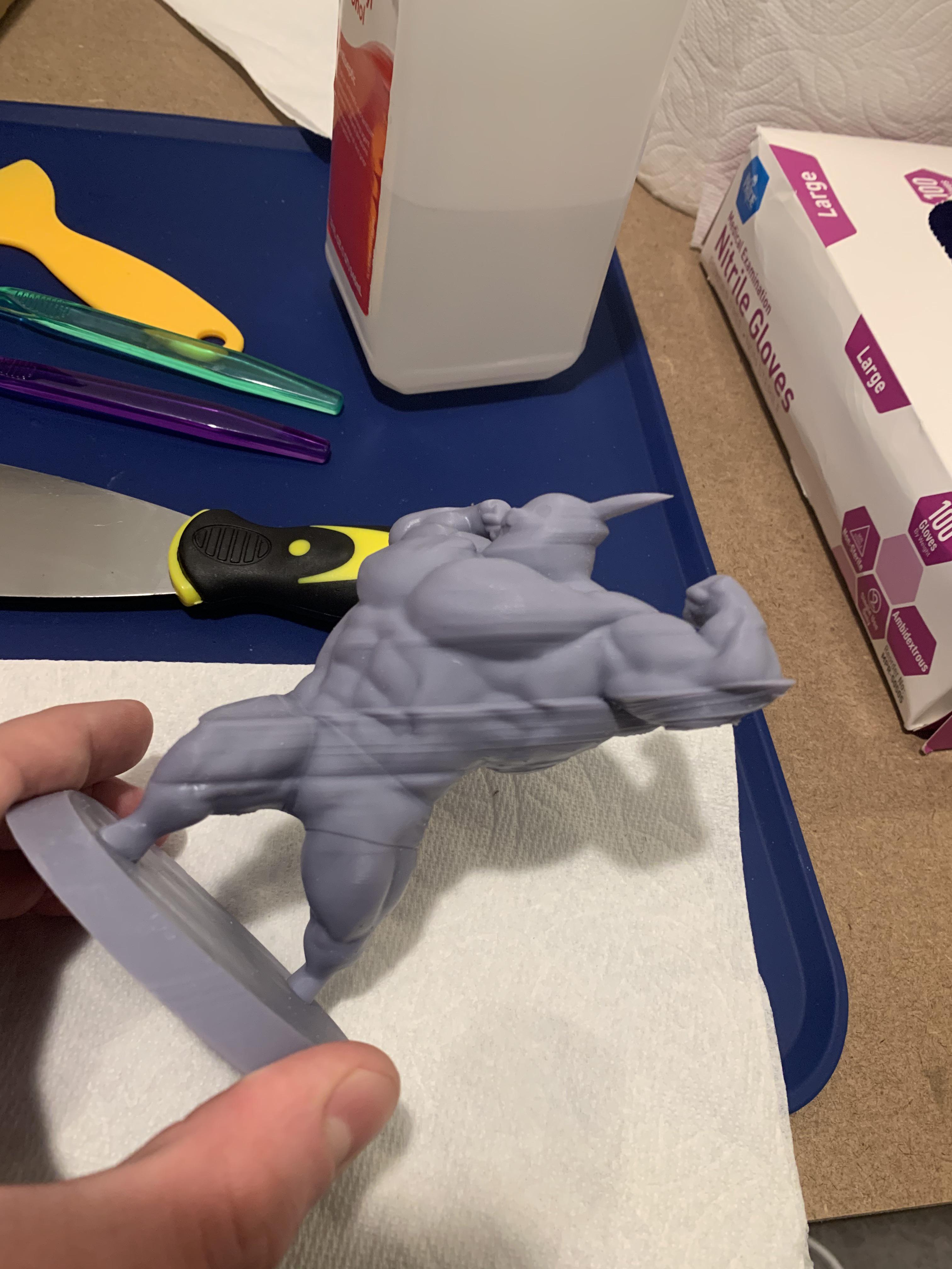 This is my first print other than the test print. Any help? Idk what I