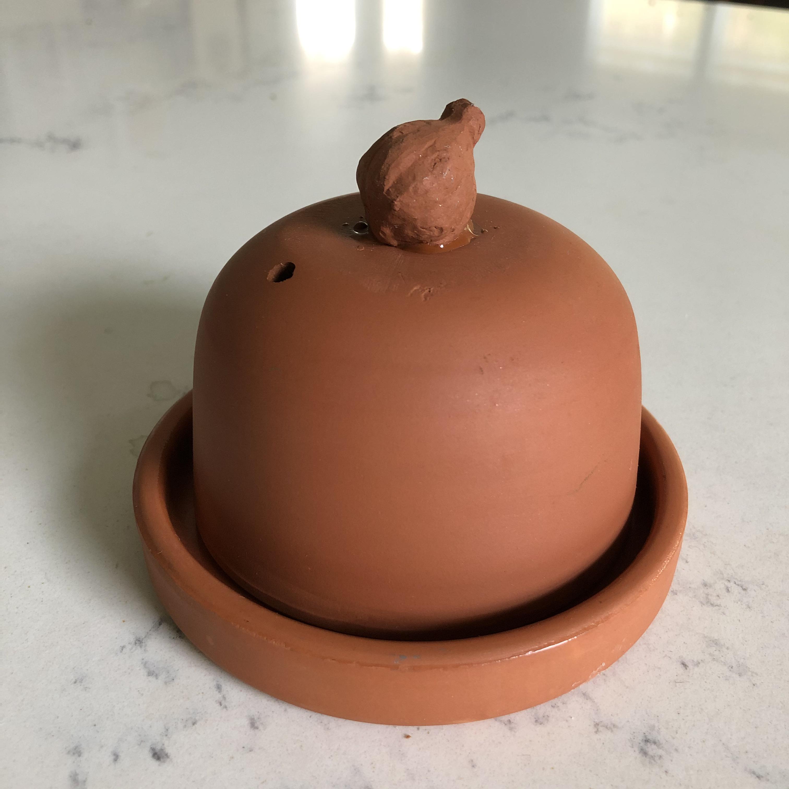 Just snagged this terracotta garlic roaster from Goodwill for 3. No more tin foil in this