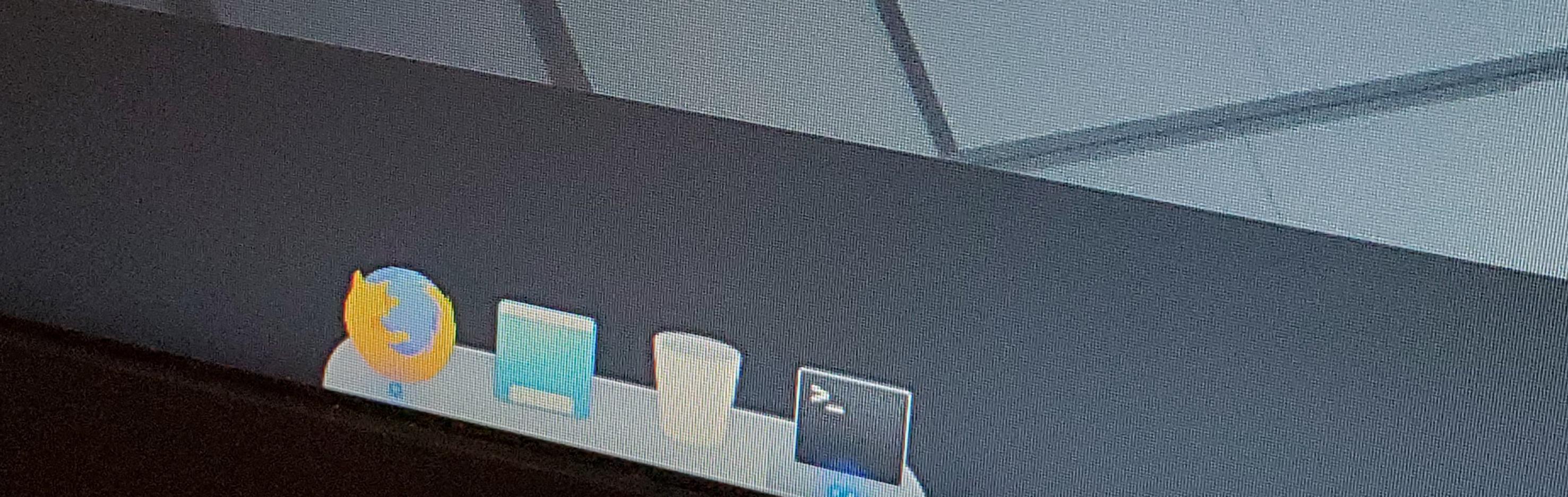 I keep getting this black bar across my screen when my mouse goes