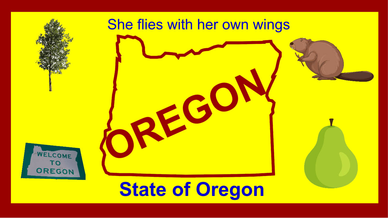 Made the flag of Oregon in Bienville Parish style. vexillology