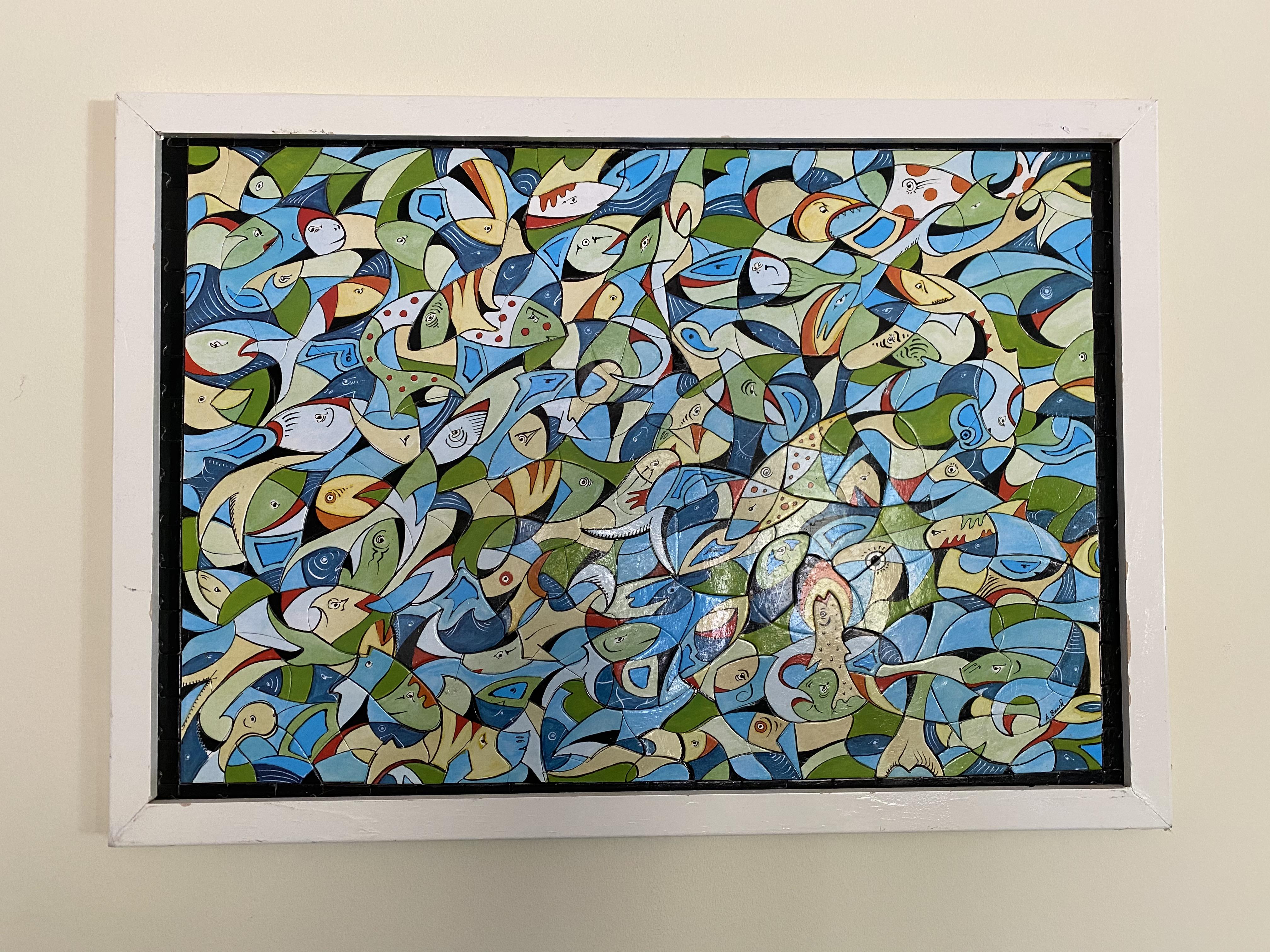 3 Puzzle Art on my wall makes me happier than I ever thought puzzle