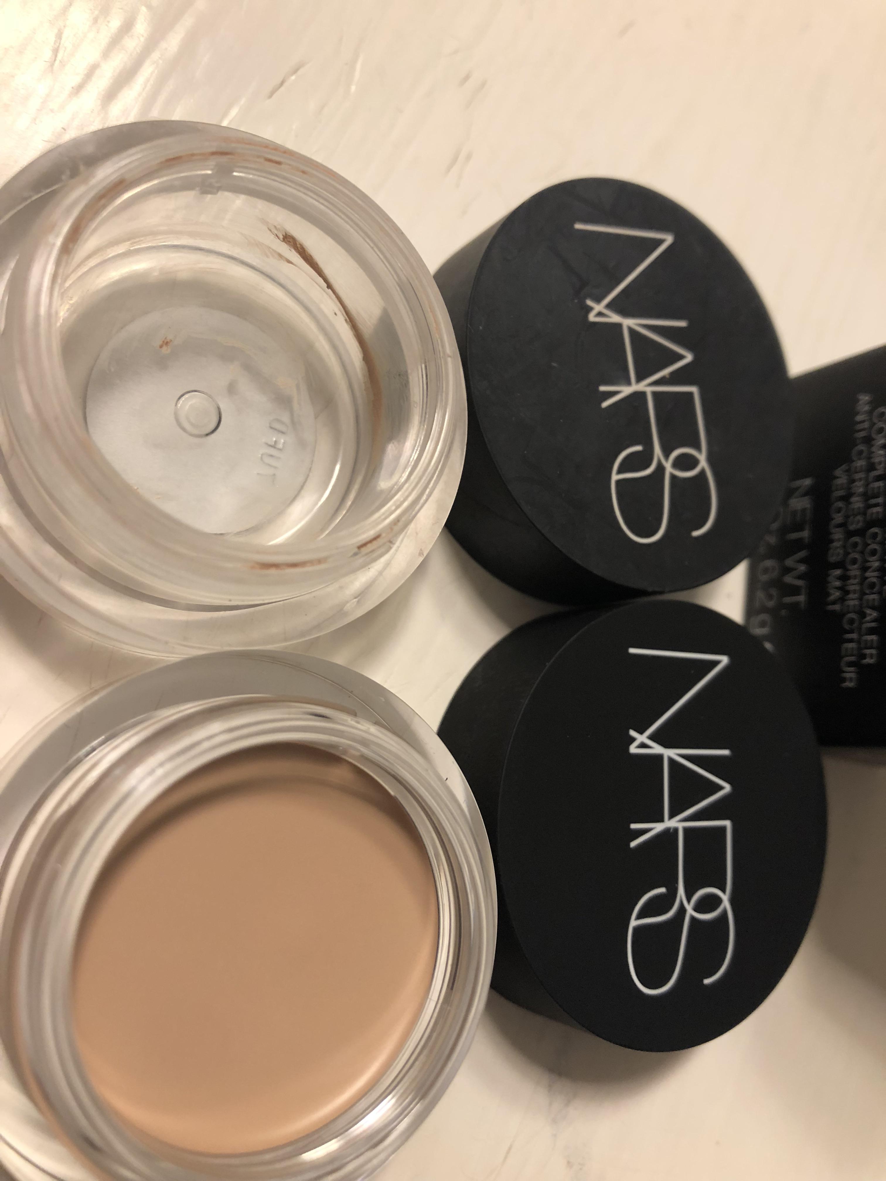 NARS creamy matte complete concealer light 2 vanilla; true pan compared