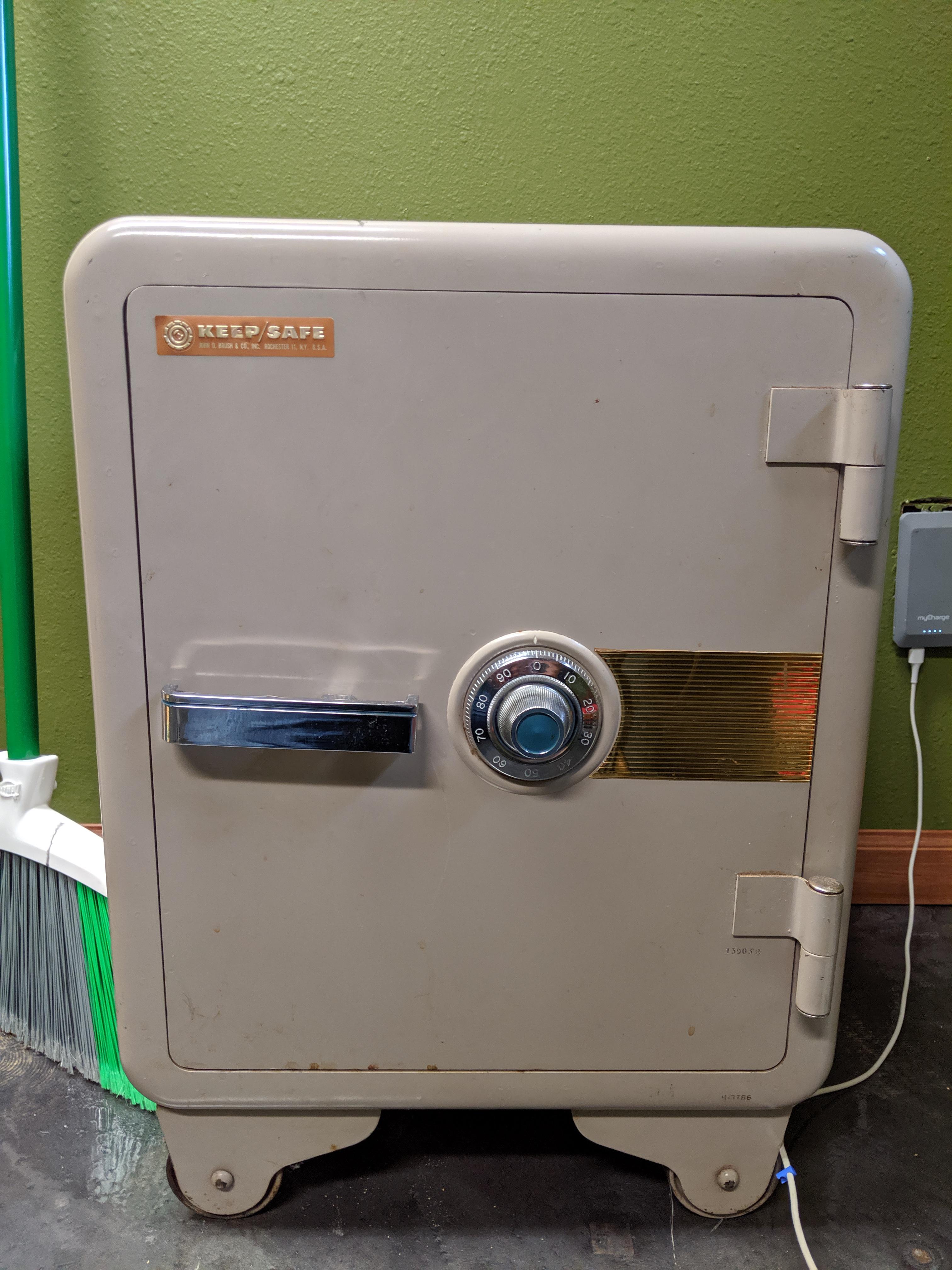 Safe in my grandmother's house (she has dementia). Grandma doesn't