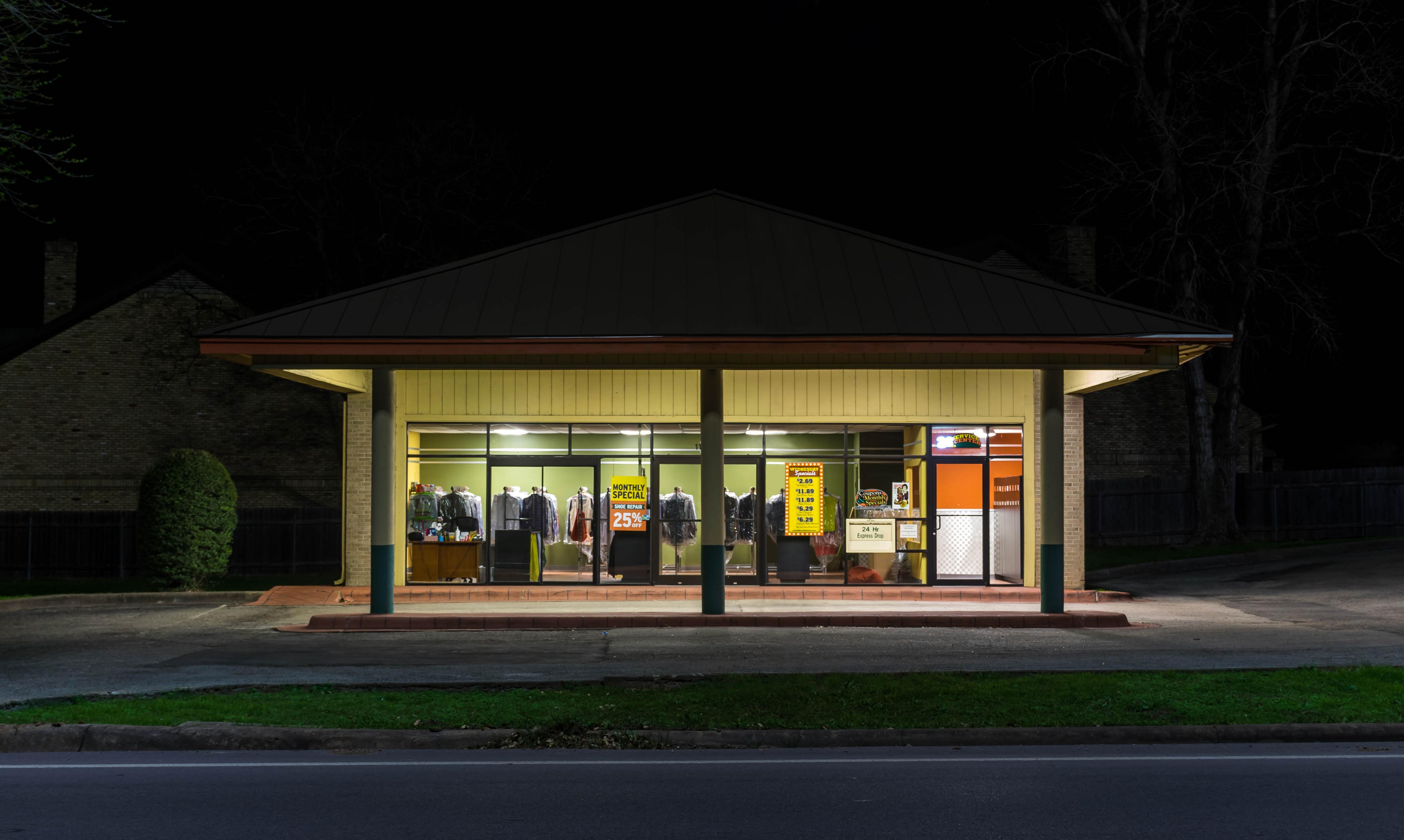 Dry cleaner, Austin, Tx. r/AmateurPhotography