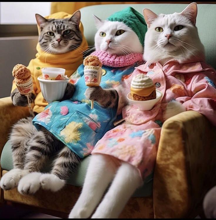 These Funny Dressed Up Cats r/AnimalsBeingFunny