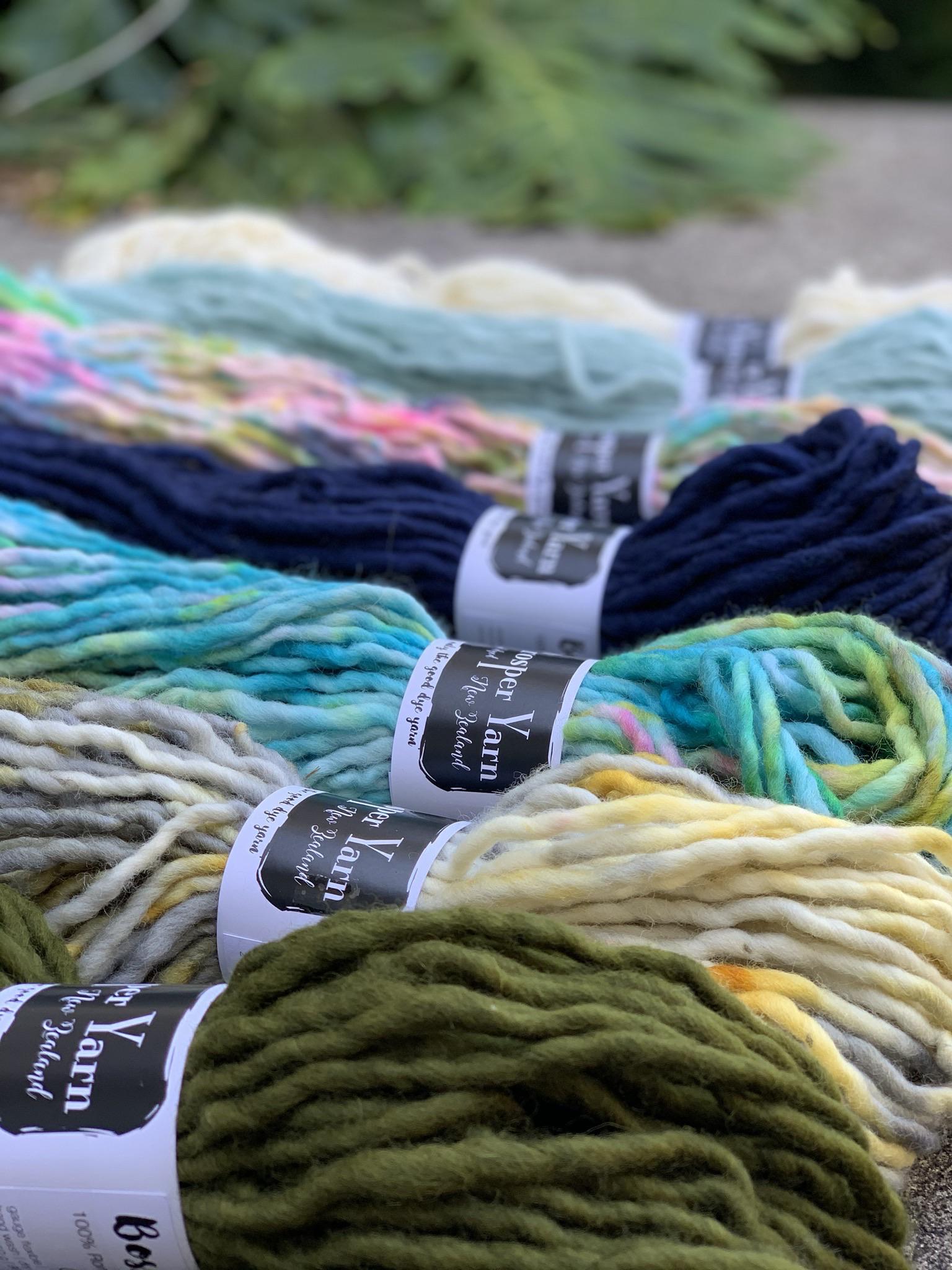 I love switching it up and knitting large! r/yarnporn