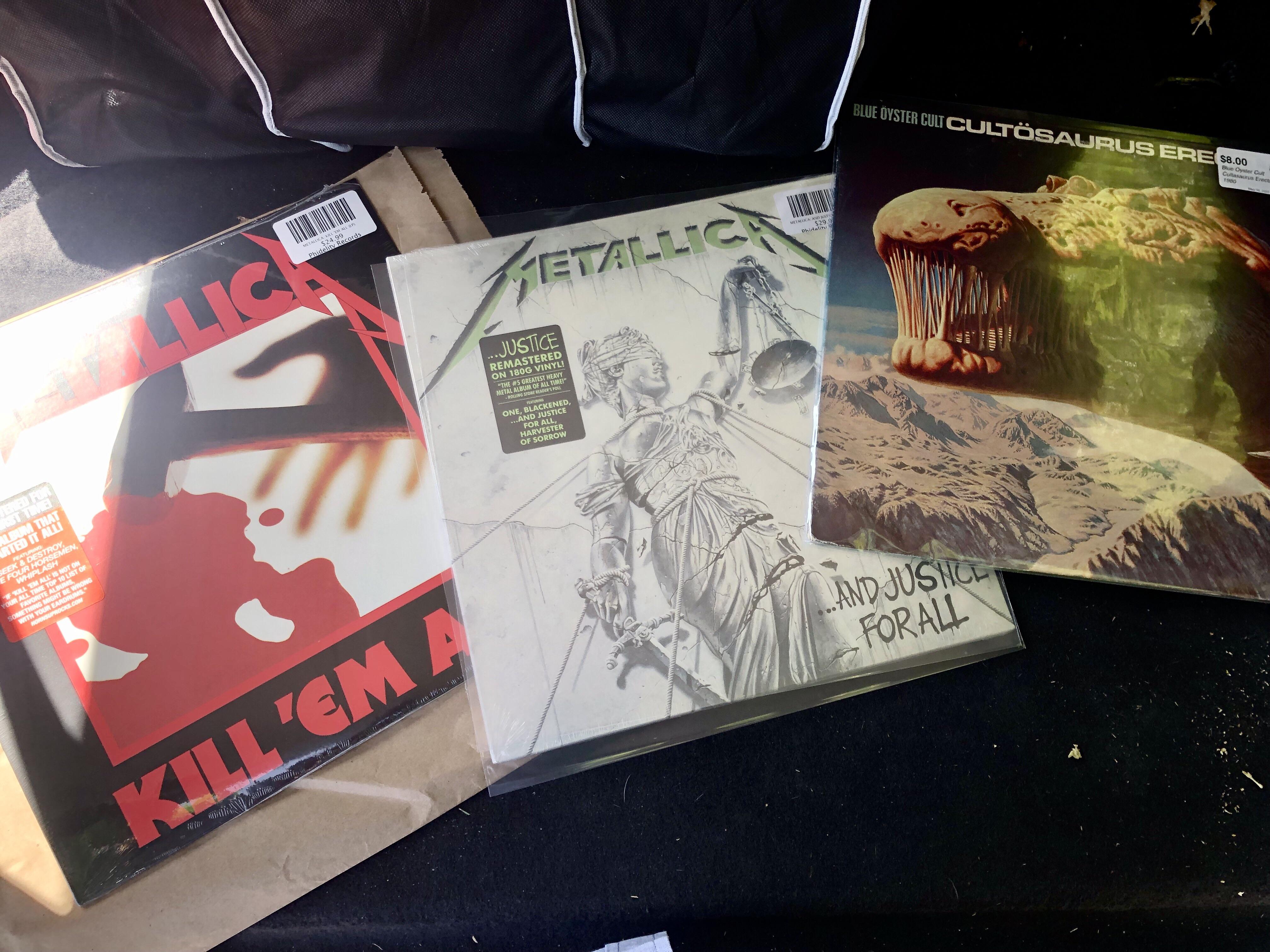 Got Back Into Metallica Recently and Picked These Up at My Local Shop