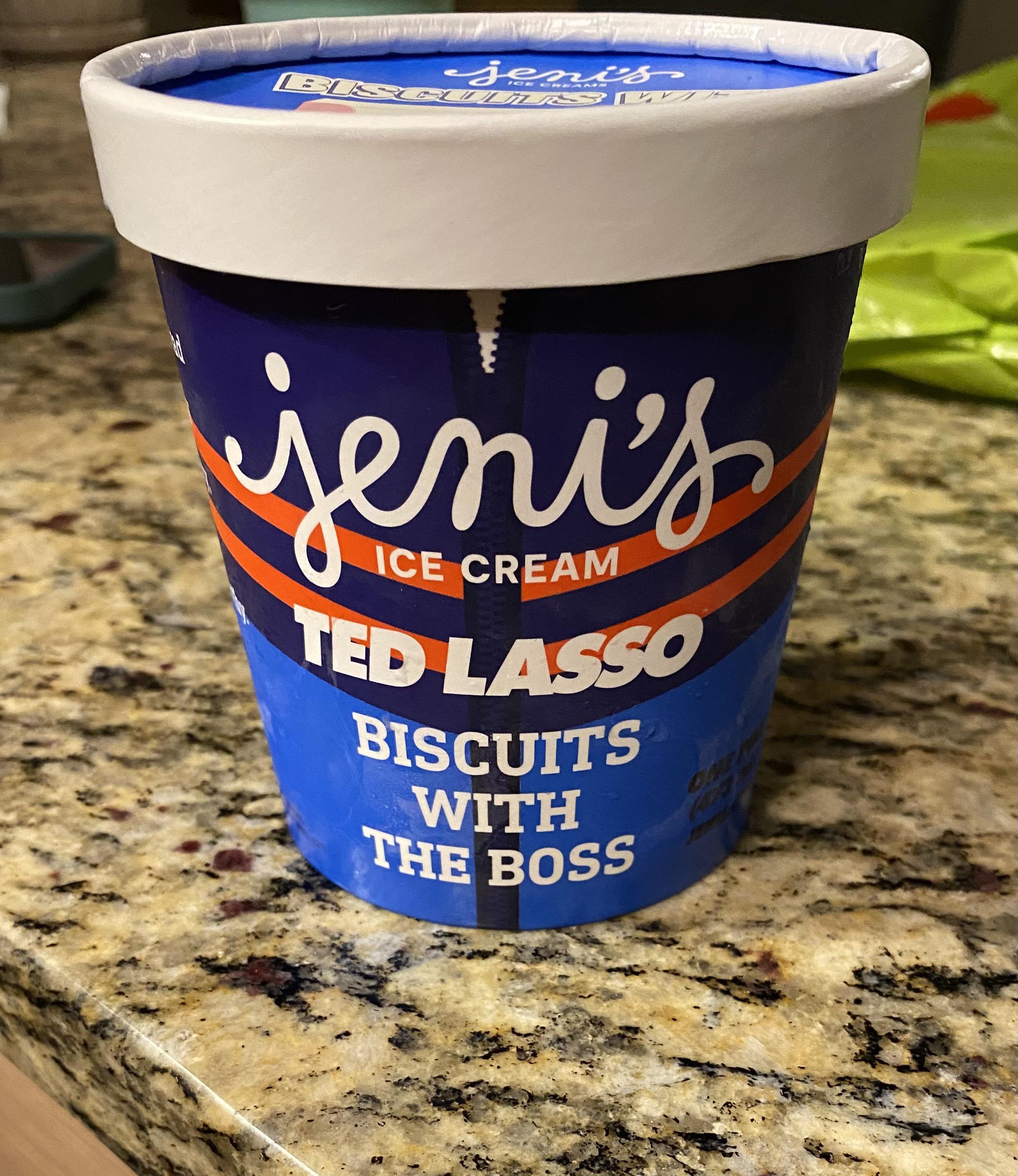 Tried Biscuits With The Boss Ice Cream today, it was pretty great! r