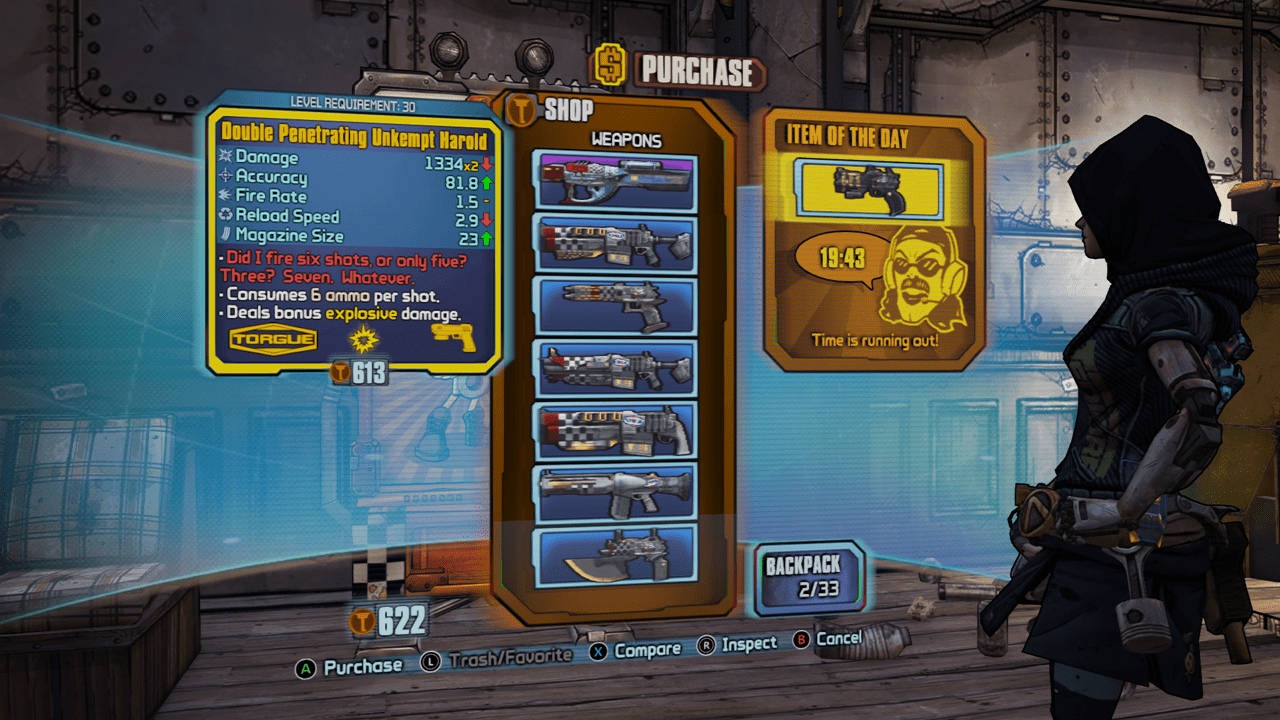 My first item after finishing my token farm r/Borderlands2