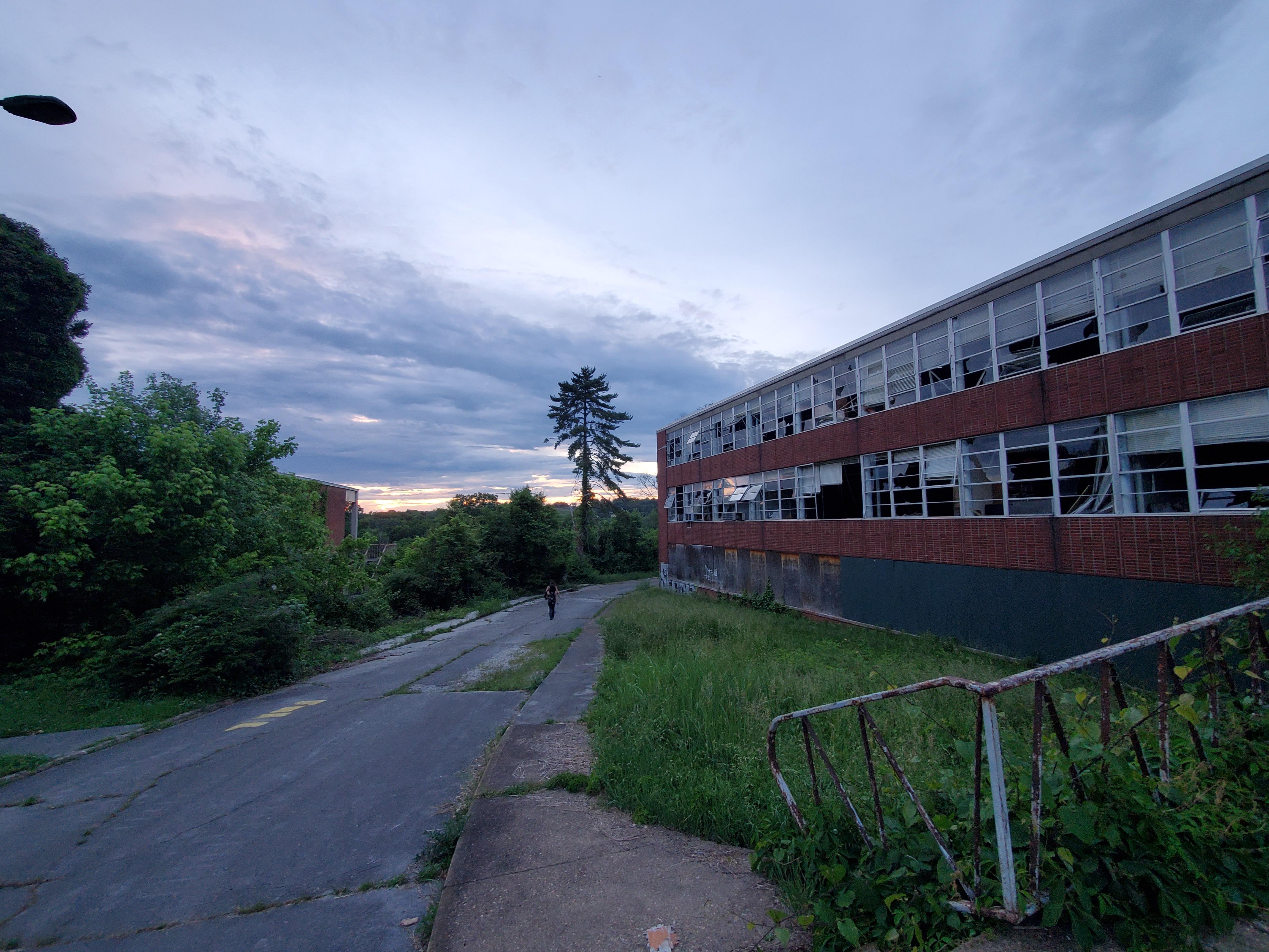 A whole abandoned college campus located in Knoxville, TN. [OC] r