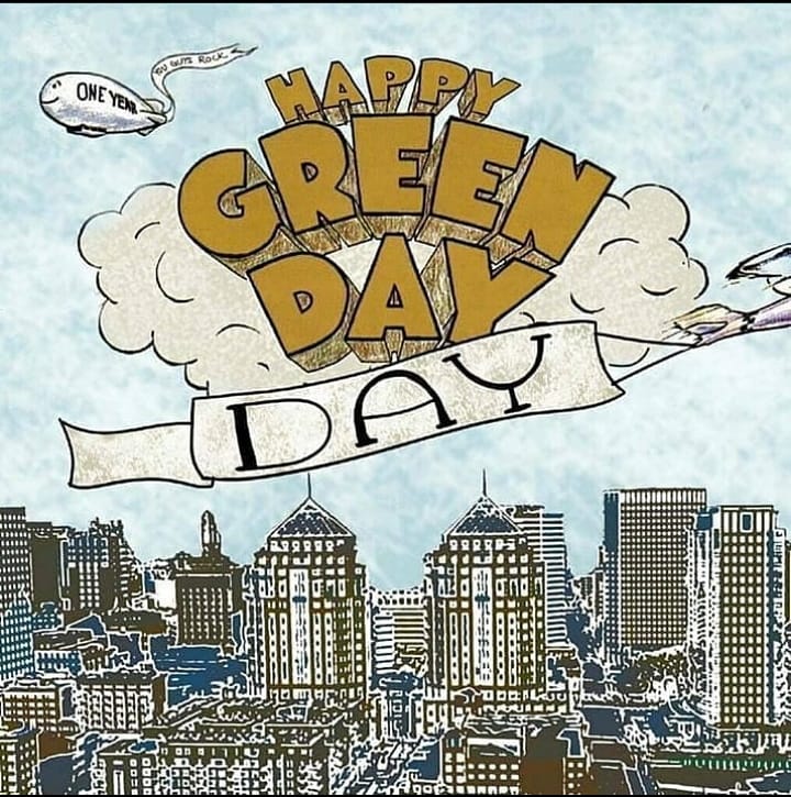 Happy Green Day Day! r/greenday