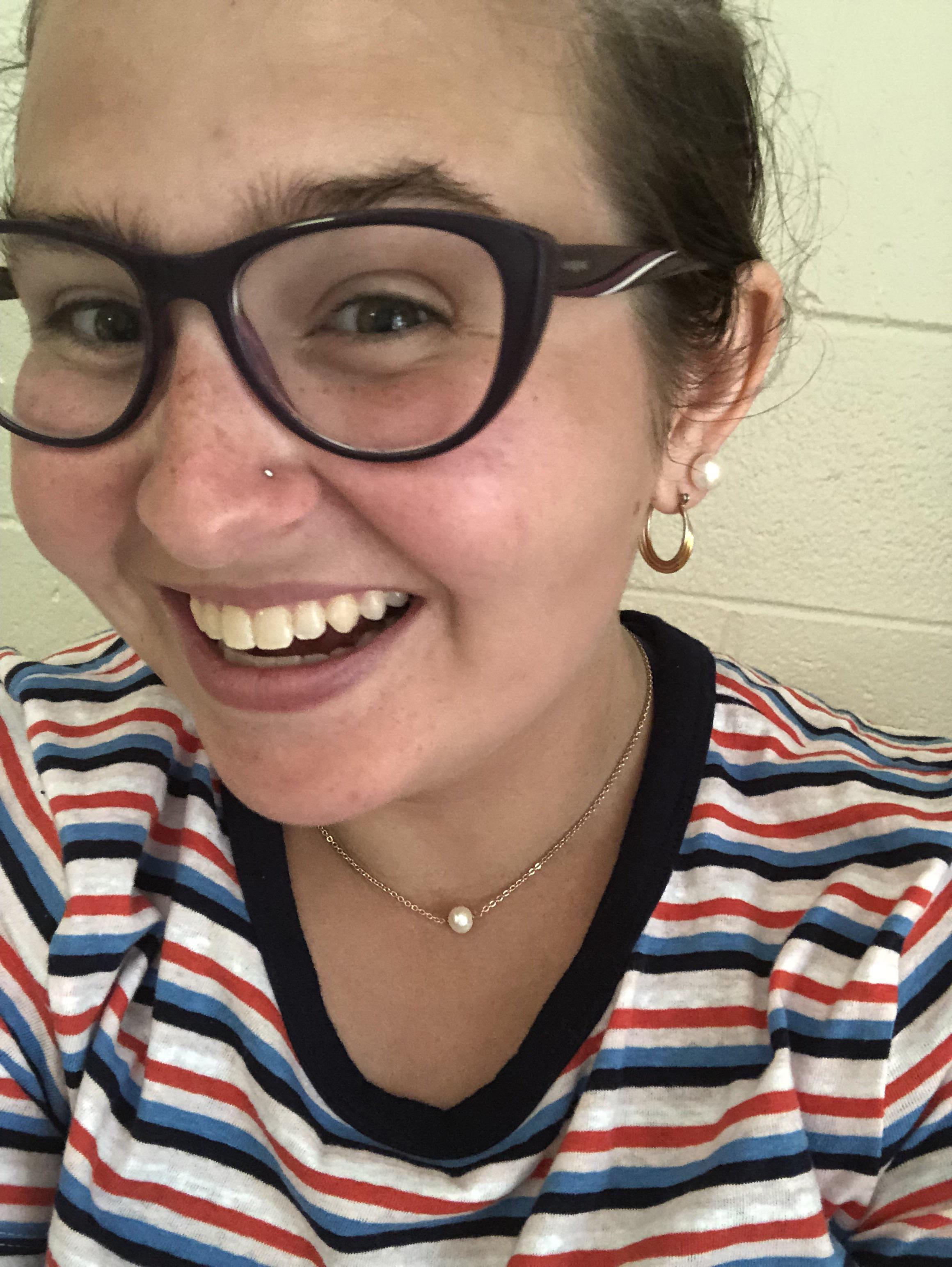 I finally got my nostril pierced and I absolutely love it! . . . and I