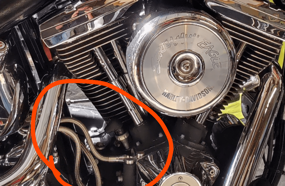 Evo Oil Lines : r/Harley