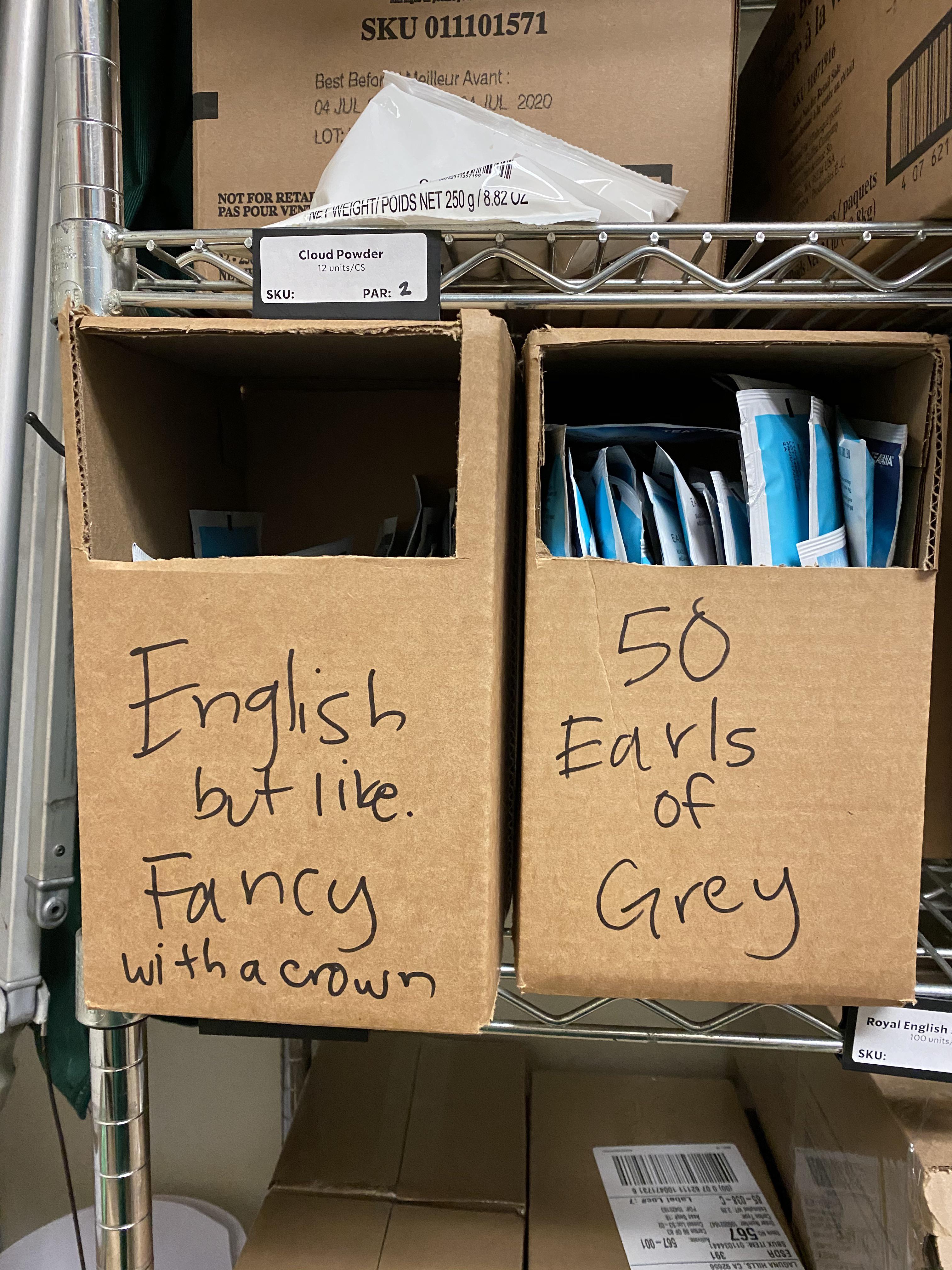 These days all that keeps me going are BOH tea jokes r/starbucks