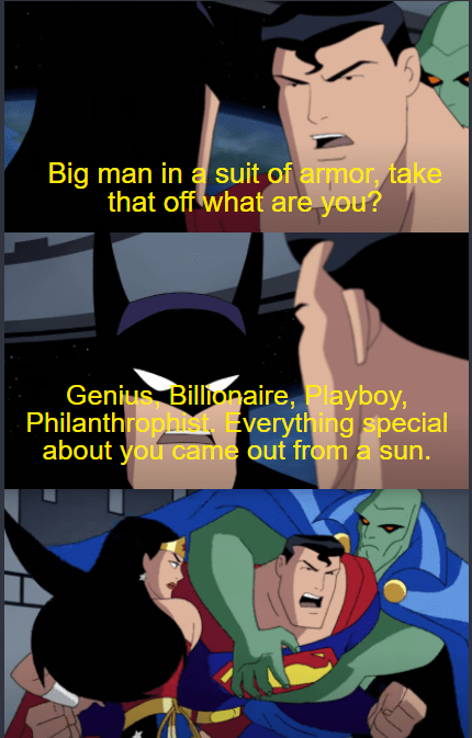 Recreate This With Batman Vs Superman Memes
