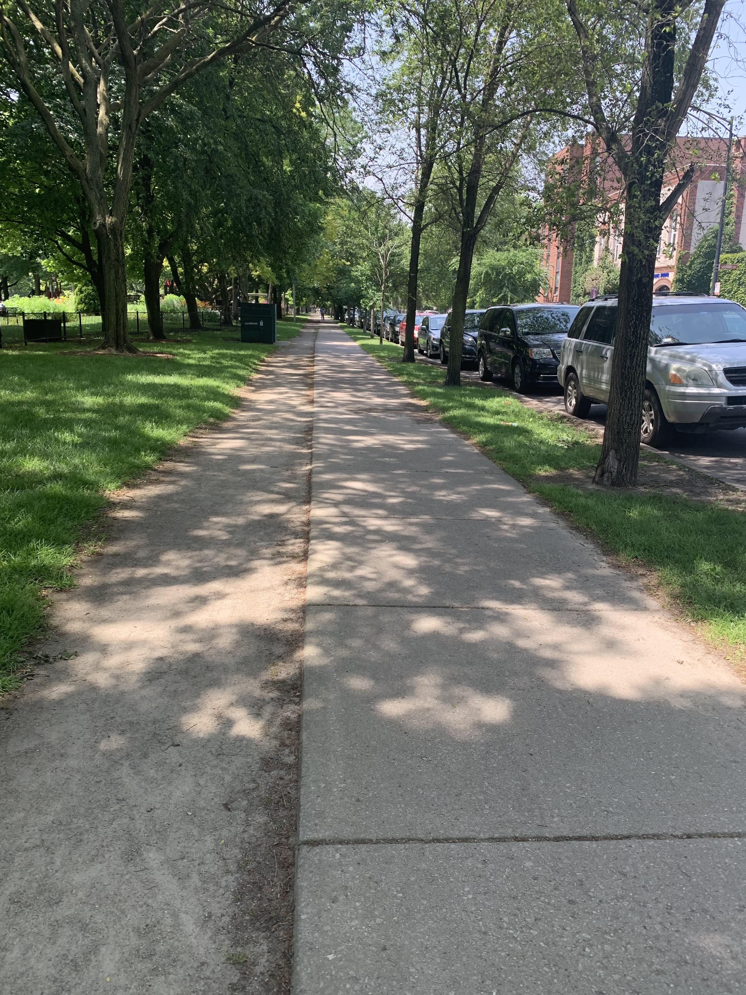 What’s a sidewalk?? Oz Park, Chicago r/DesirePath