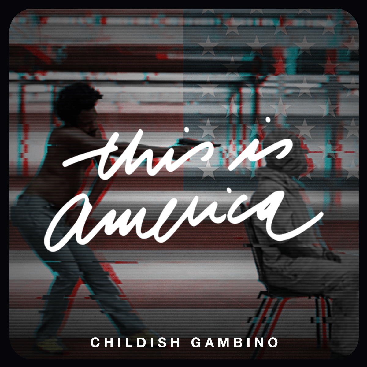 This is America album cover I came up with [OC] r/donaldglover