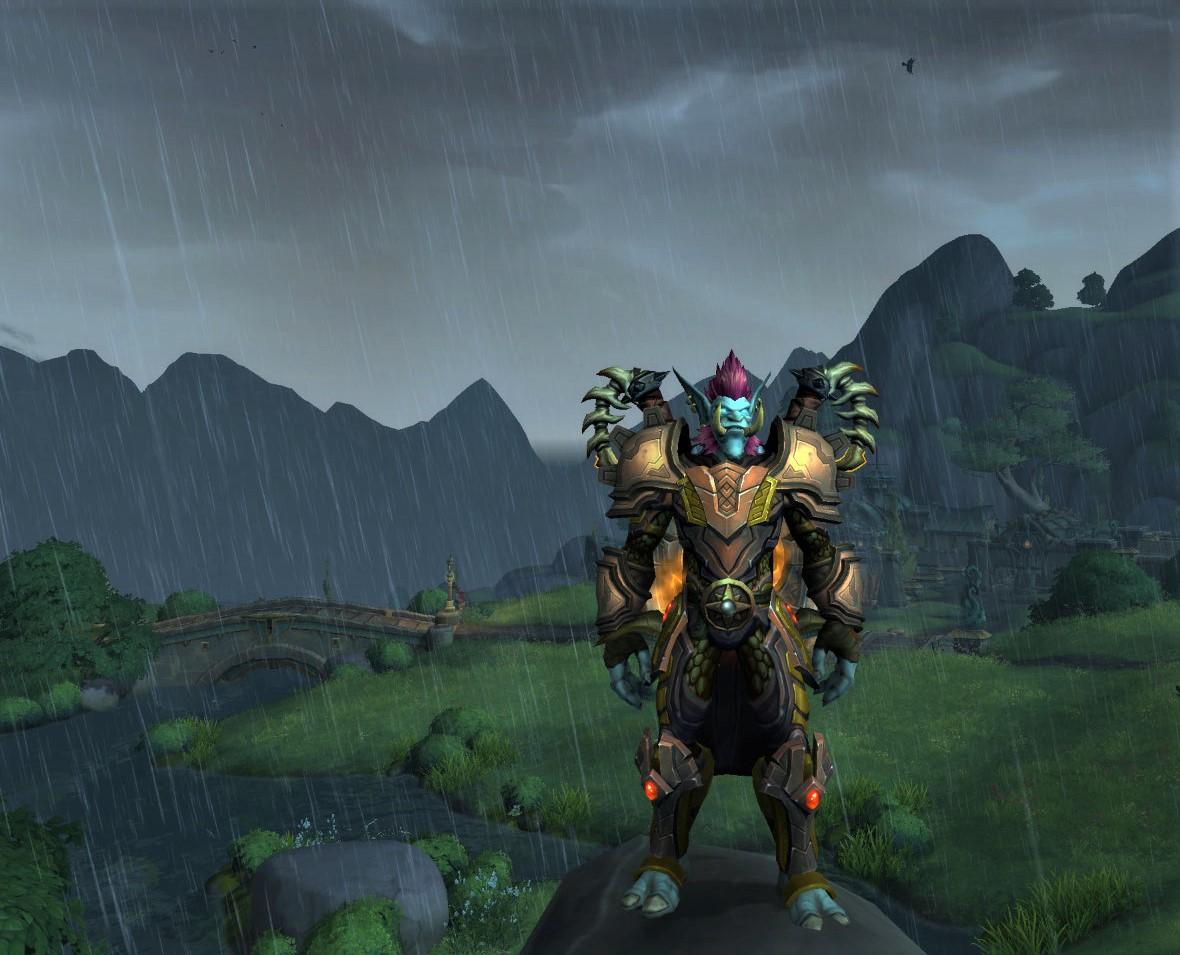 Bronze Zandalari warrior Transmogrification