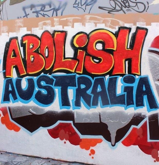 "Abolish Australia" graffiti in Adelaide r/australia