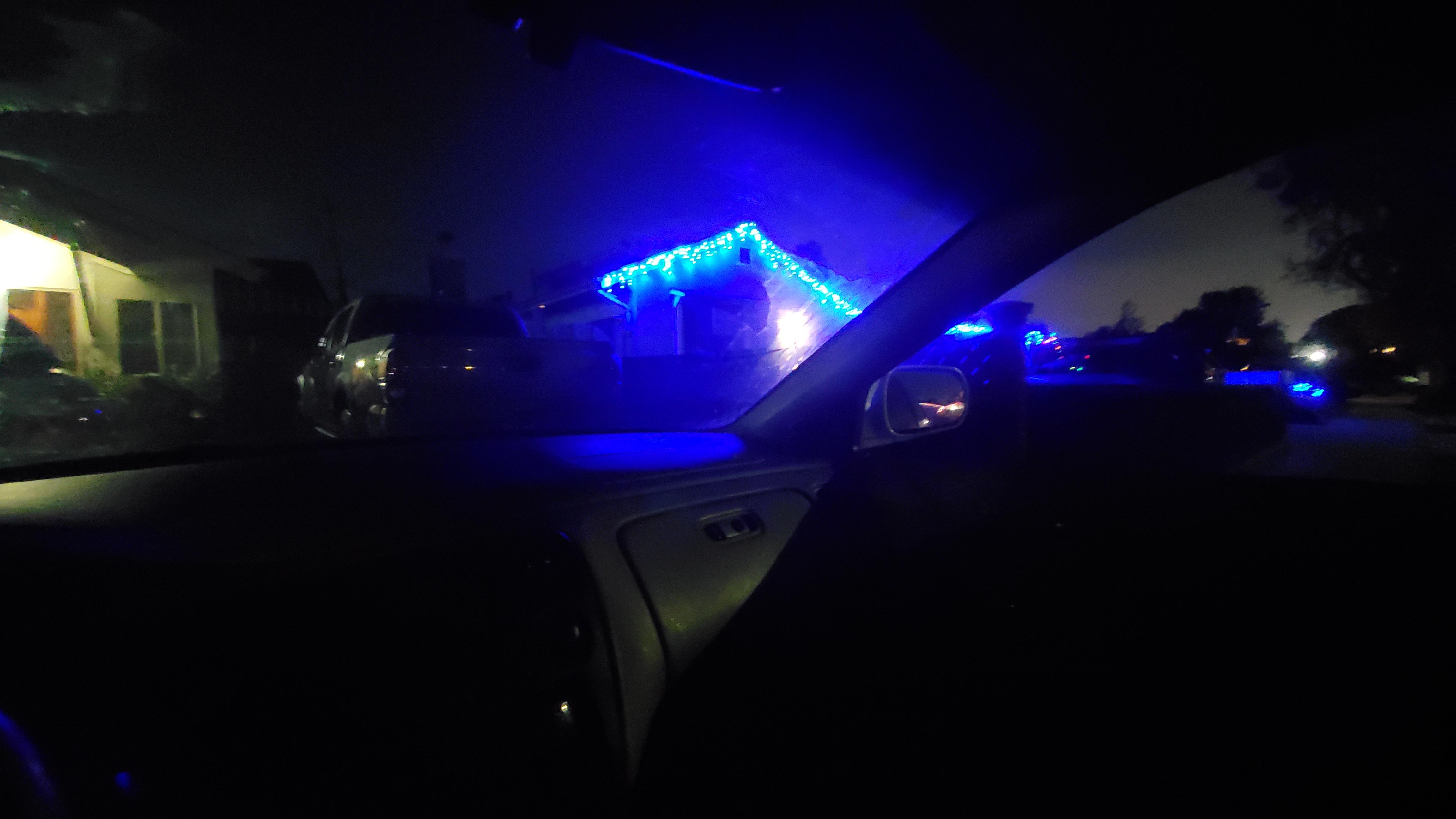 Shortly after learning about the blue light flicker, I came home to