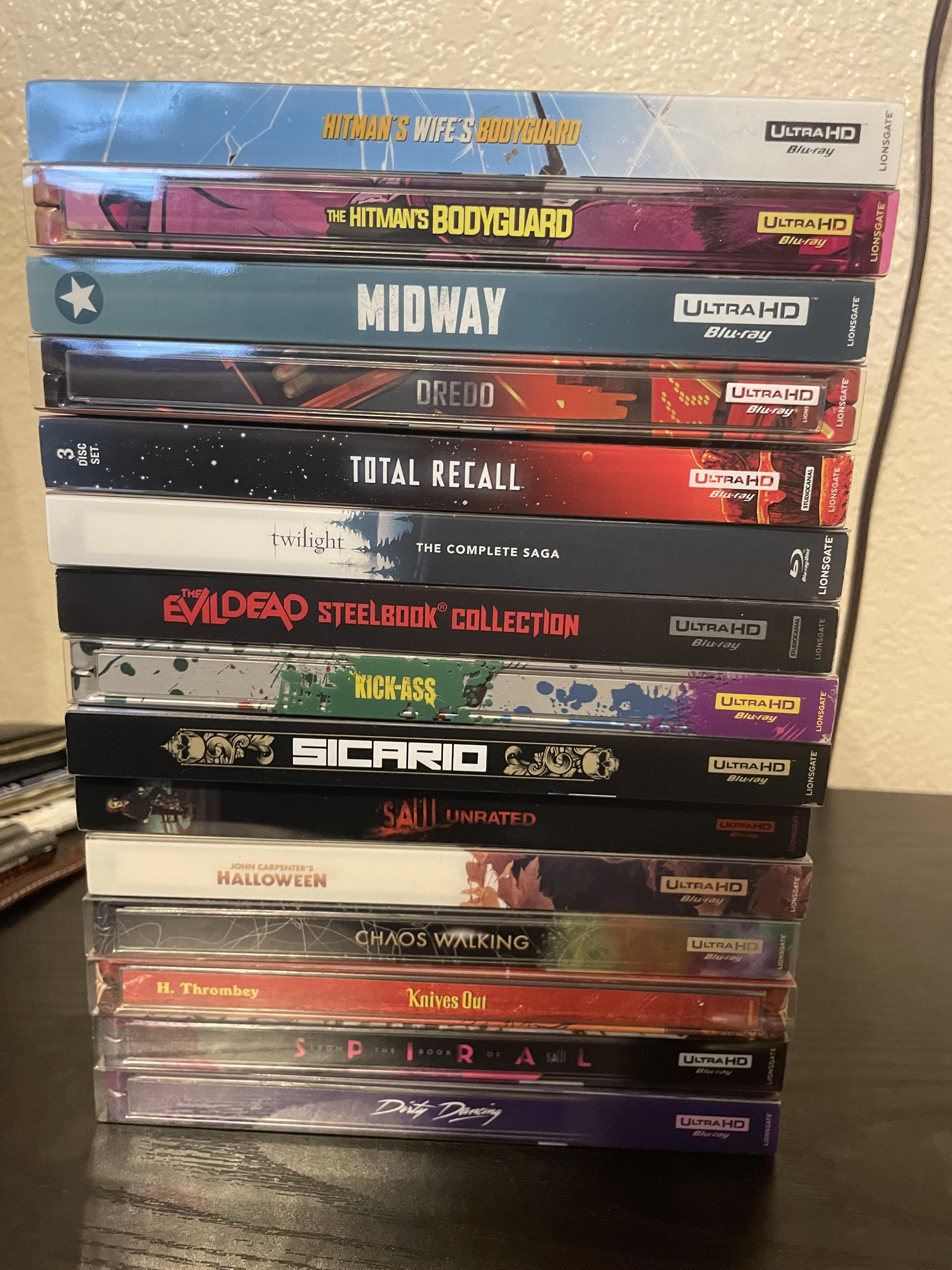 Every Lionsgate Steelbook! r/Steelbooks