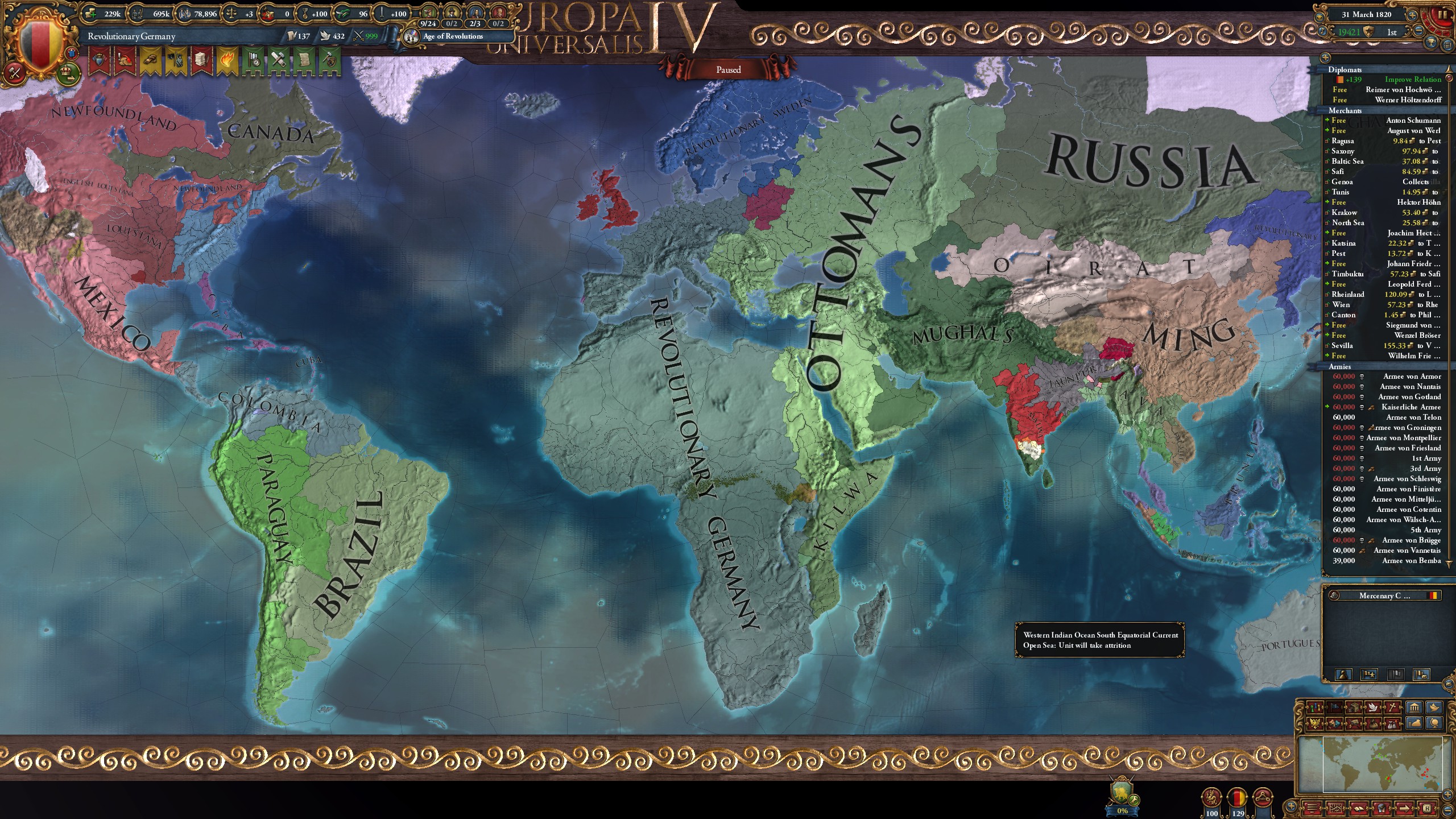 Dithmarschen => Prussia => Revolutionary Prussia => Revolutionary