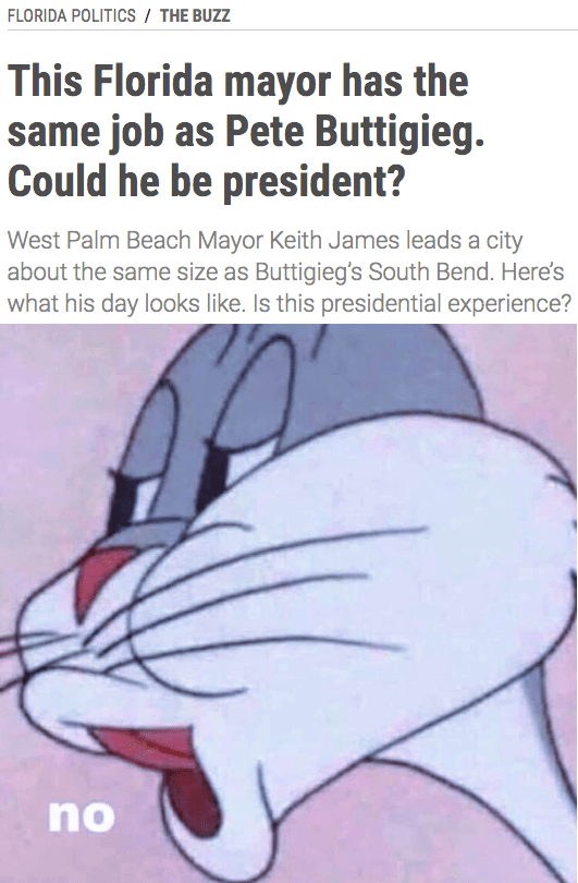 Not looking forward to 2024 when every mayor from a town of 100k thinks