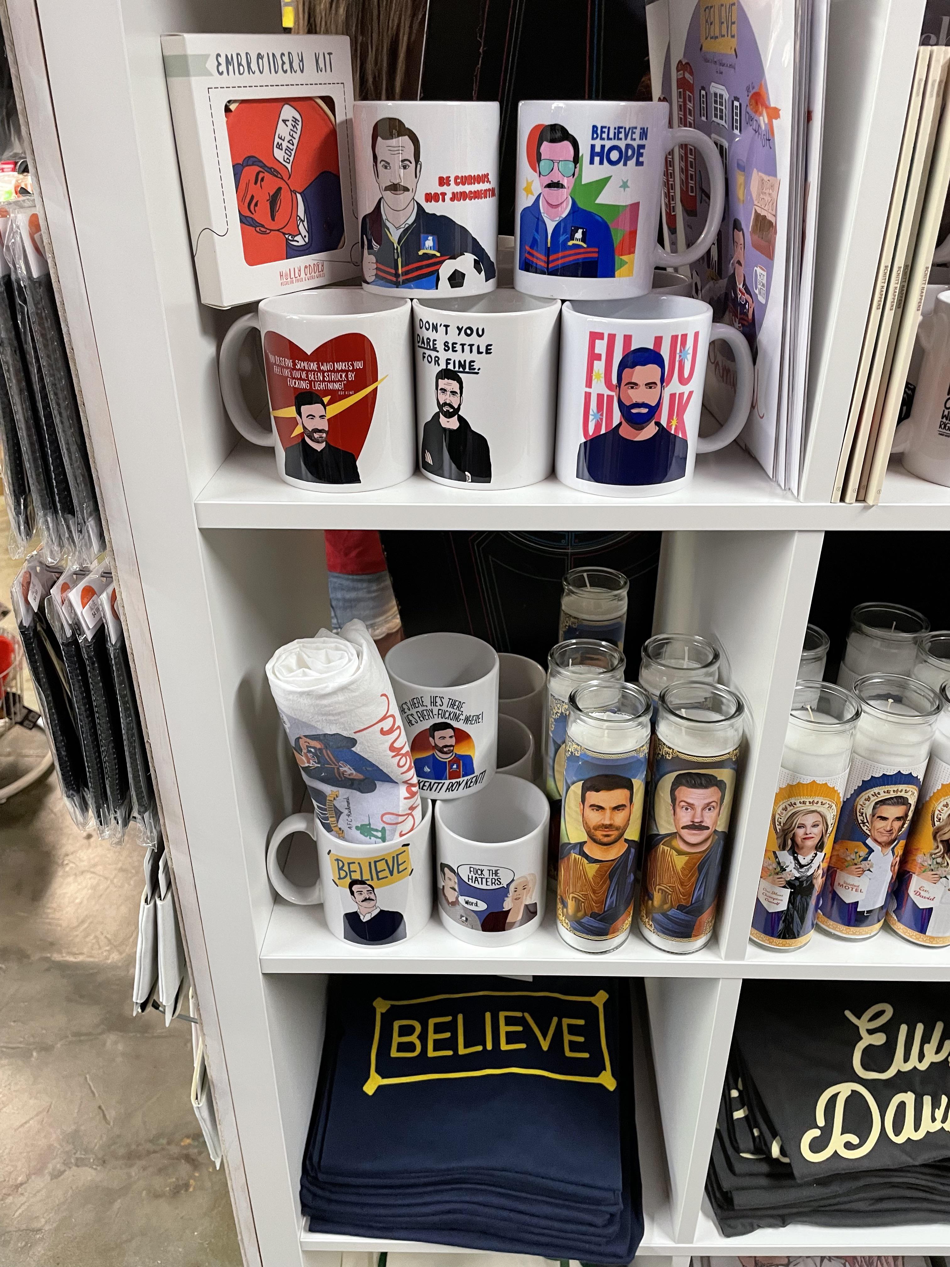 My local pop culture store has quite the selection TedLasso