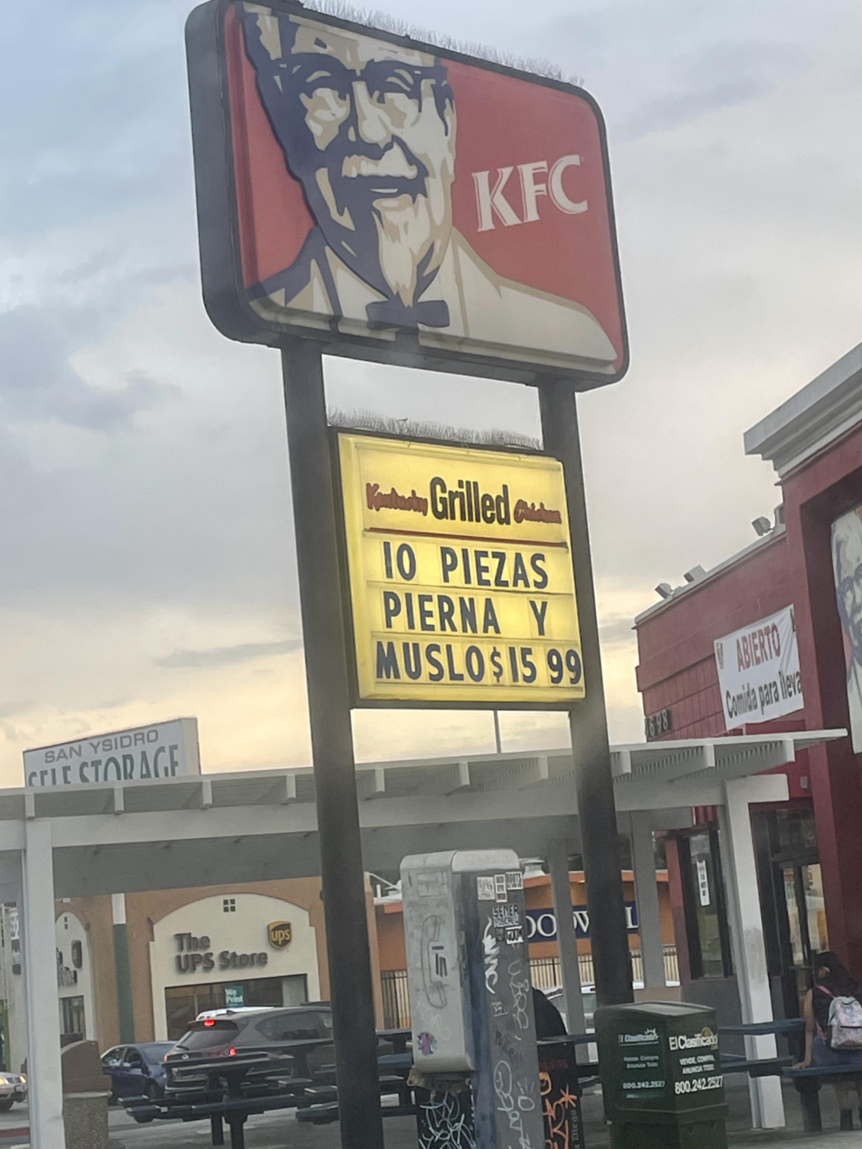 Kentucky… Grilled Chicken? r/kfc