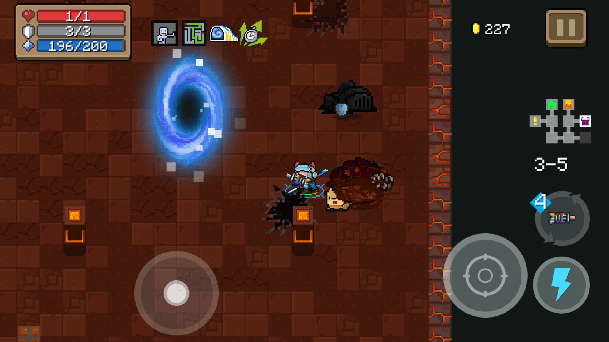 rogue "reduced skill cooldown" challenge + "reduced skill cooldown