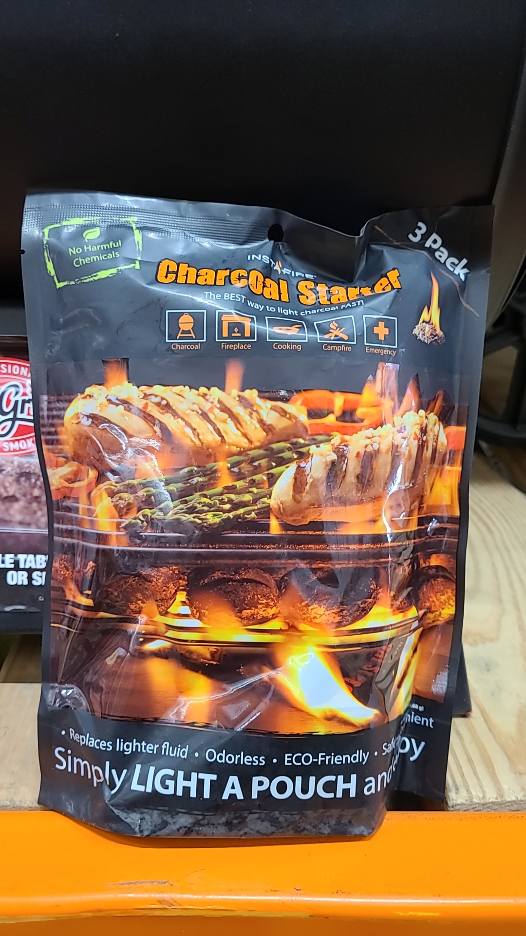 any idea if Instafire charcoal starter can be used in the Kamado? r