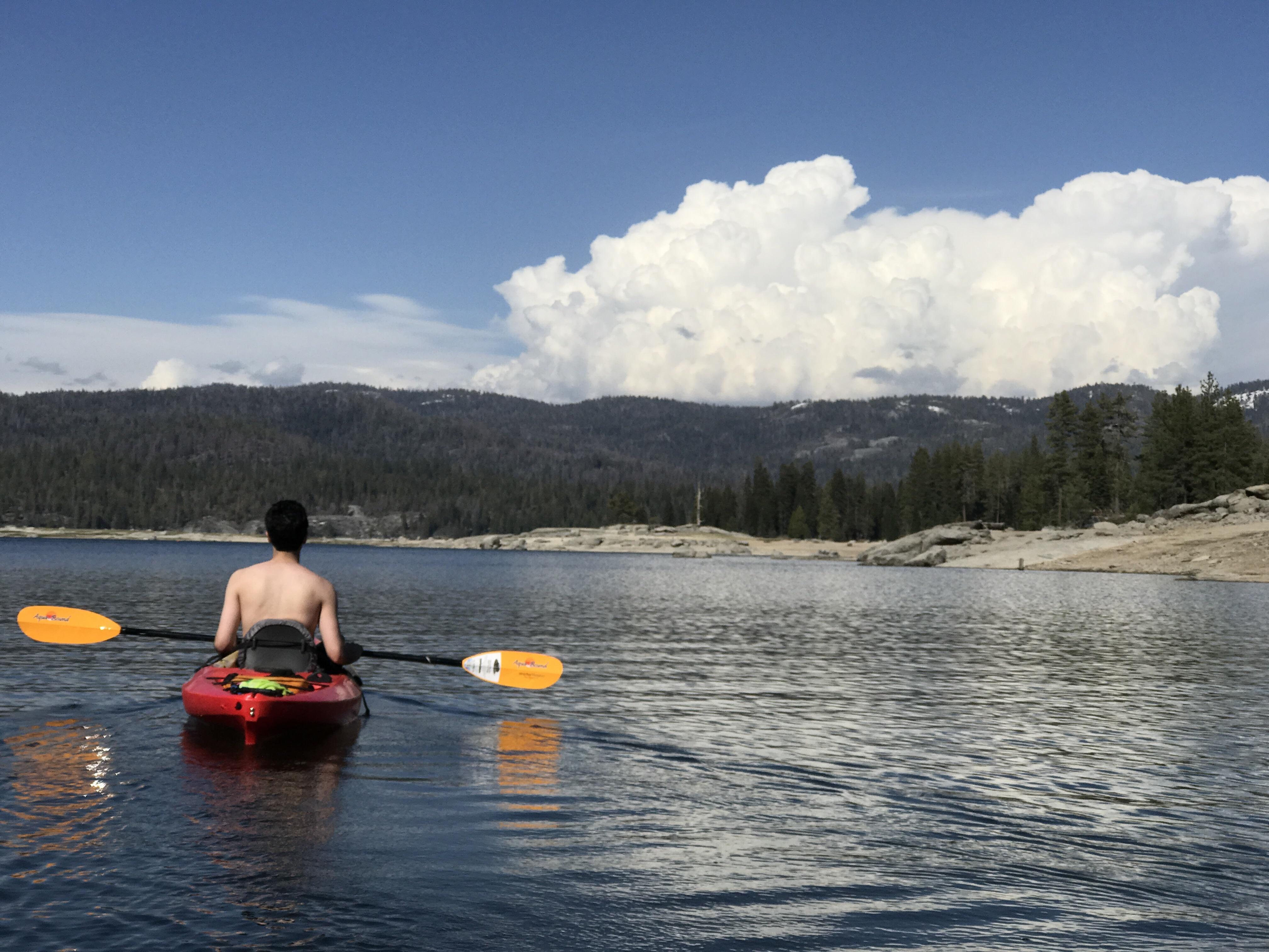 So happy it’s finally kayak season!! Photo taken at Shaver Lake, CA