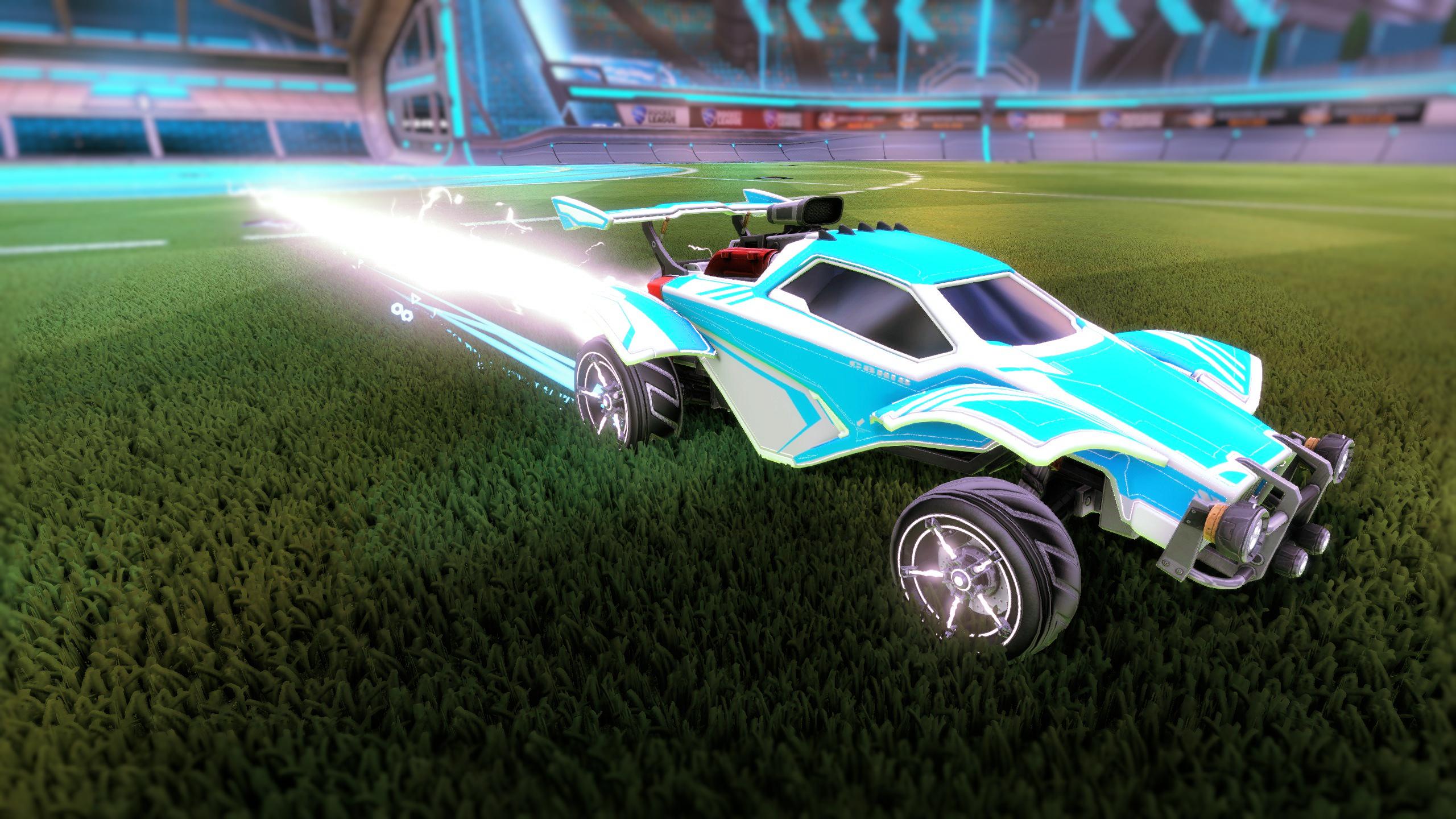 My brand new titanium white Octane with titanium white lightning