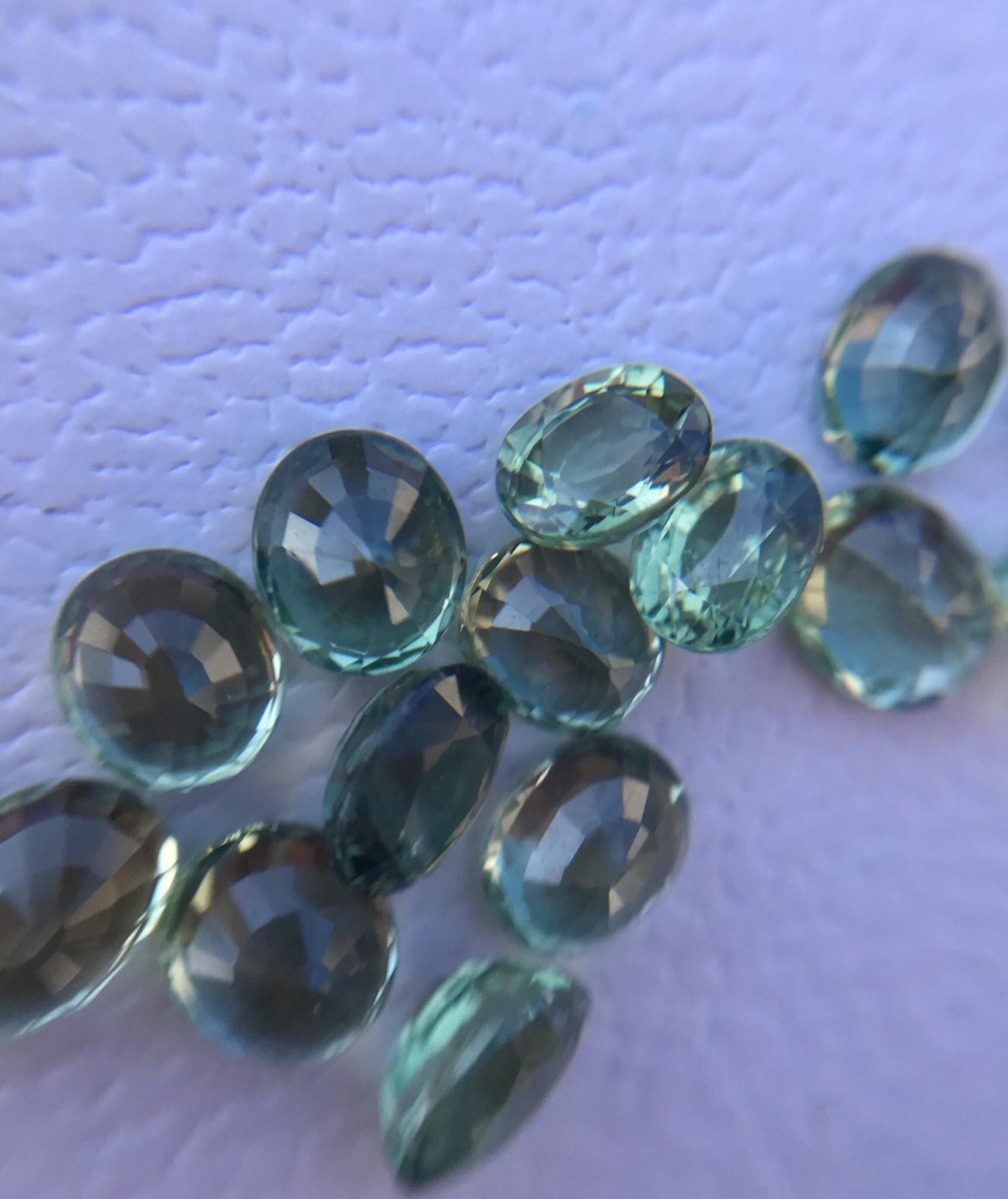 Montana sapphires mint green no heat r/Gemstones
