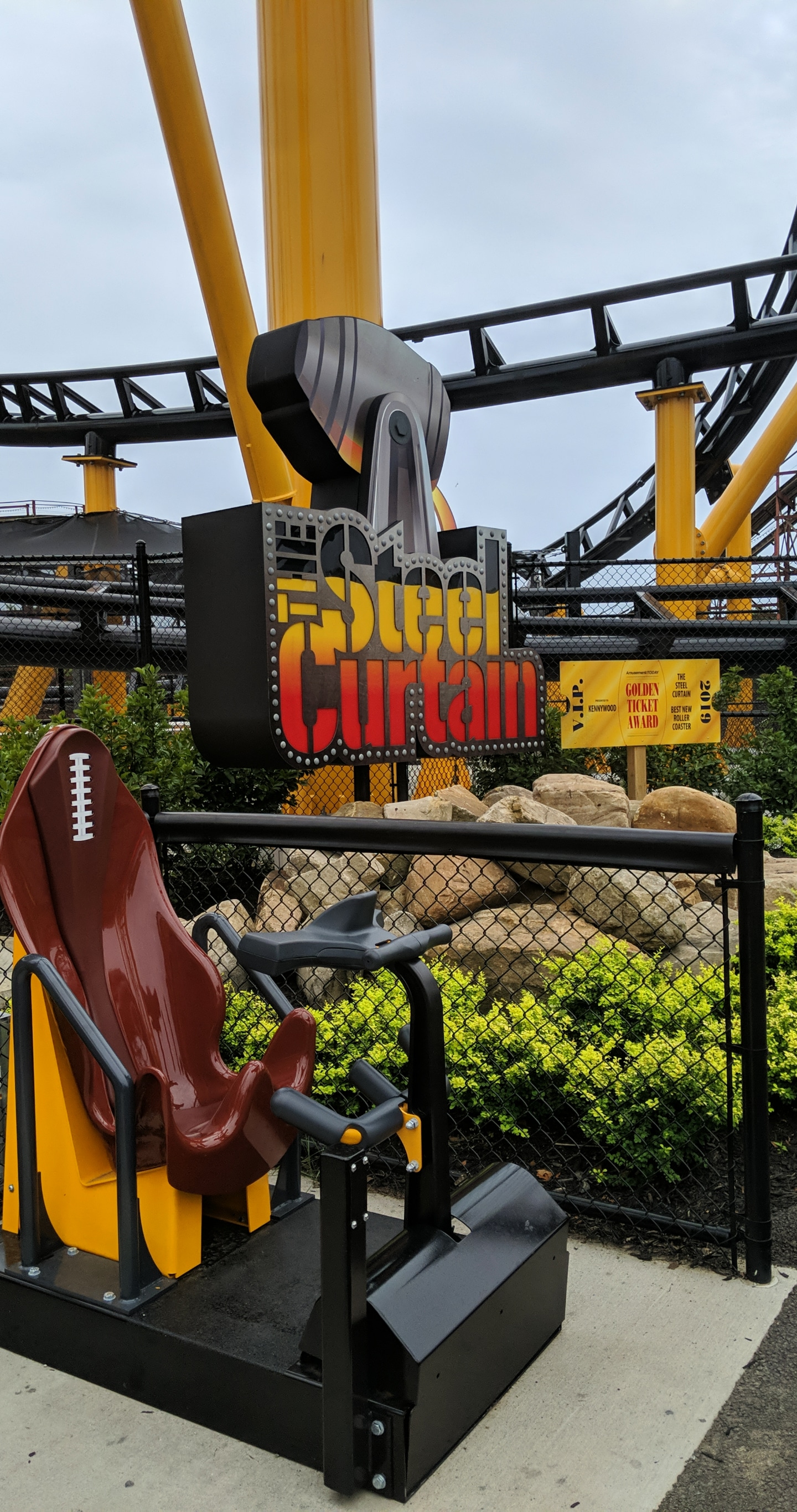 [Kennywood] Perhaps the closet I'll get to experiencing the Steel