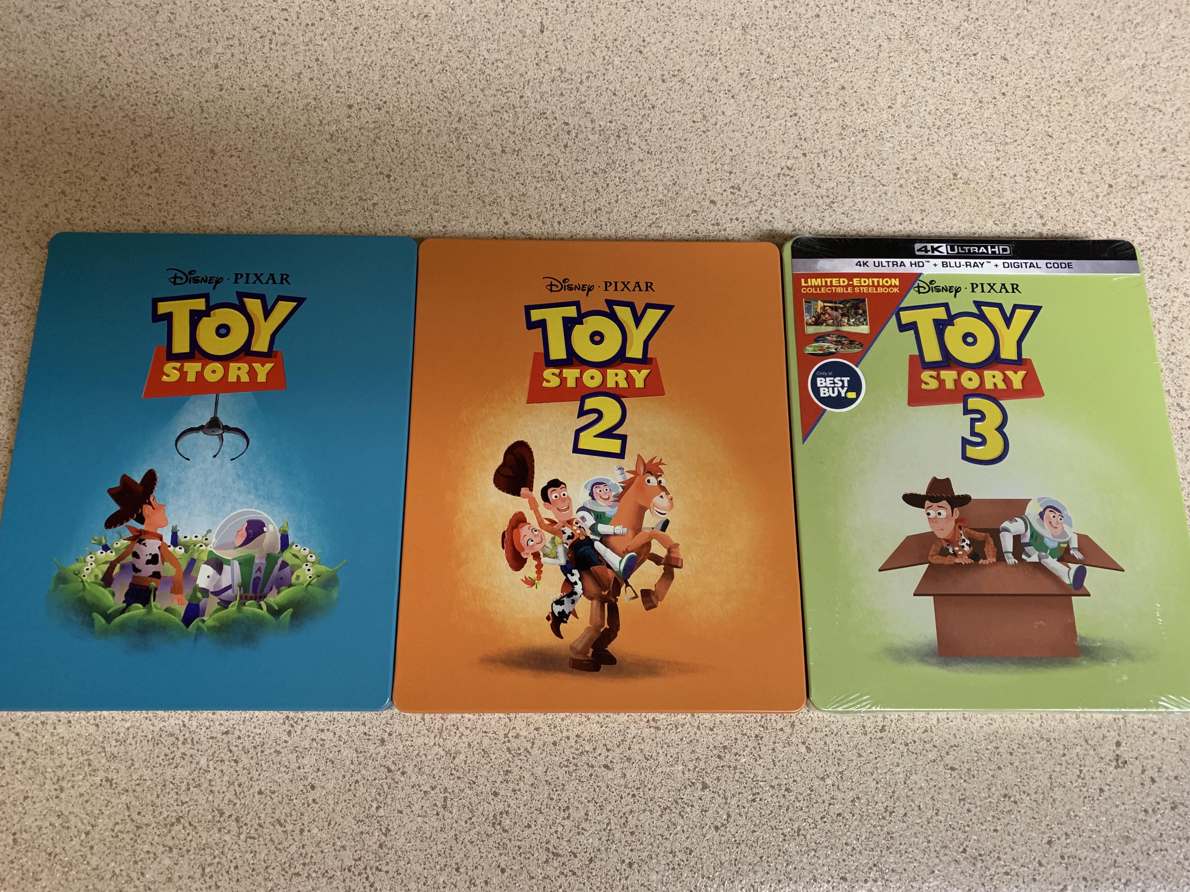 Finally finished the Toy Story series. r/Steelbooks