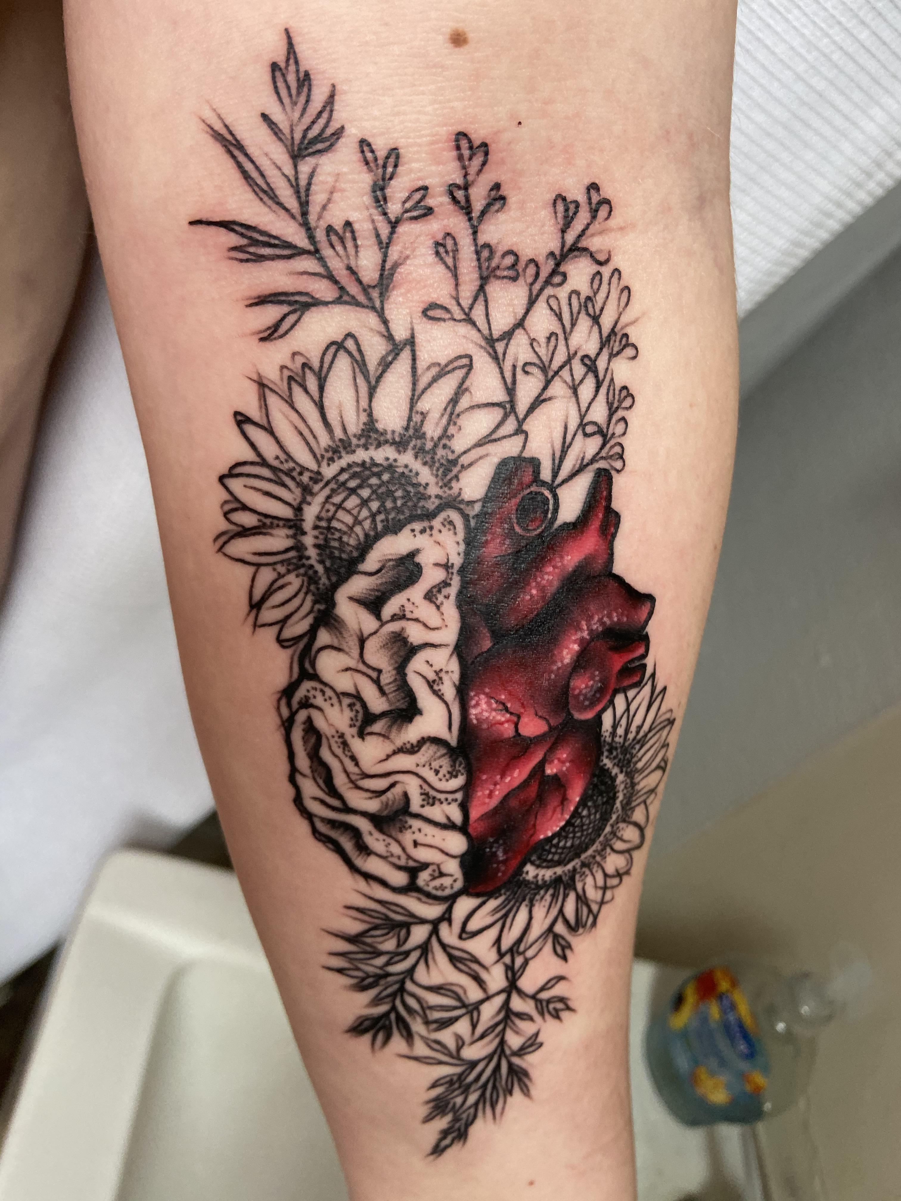 Fresh ink done by Jazmyn at 717 tattoo in Harrisburg PA