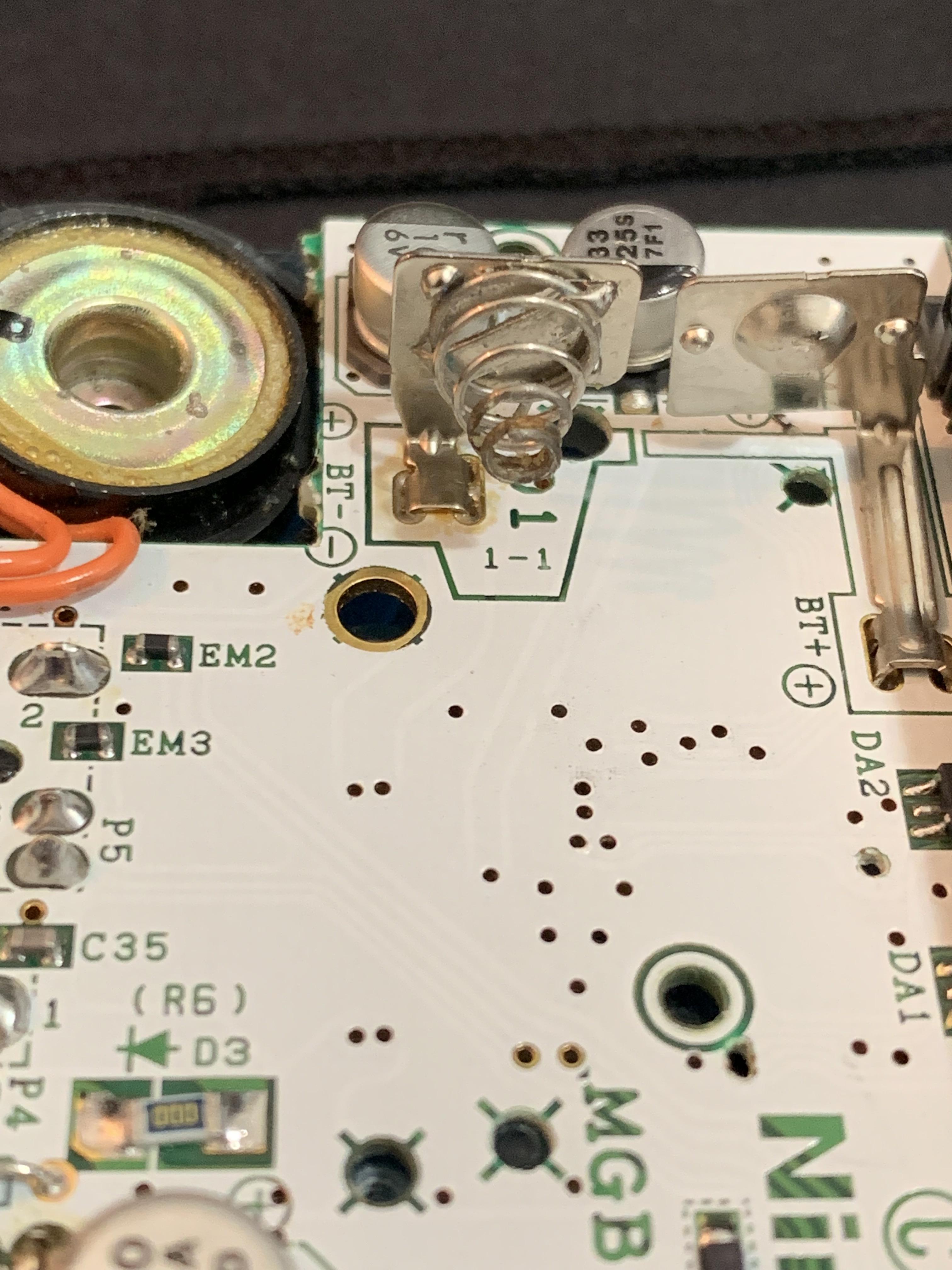 Removing Corrosion from Battery Contact Spring? r/Gameboy