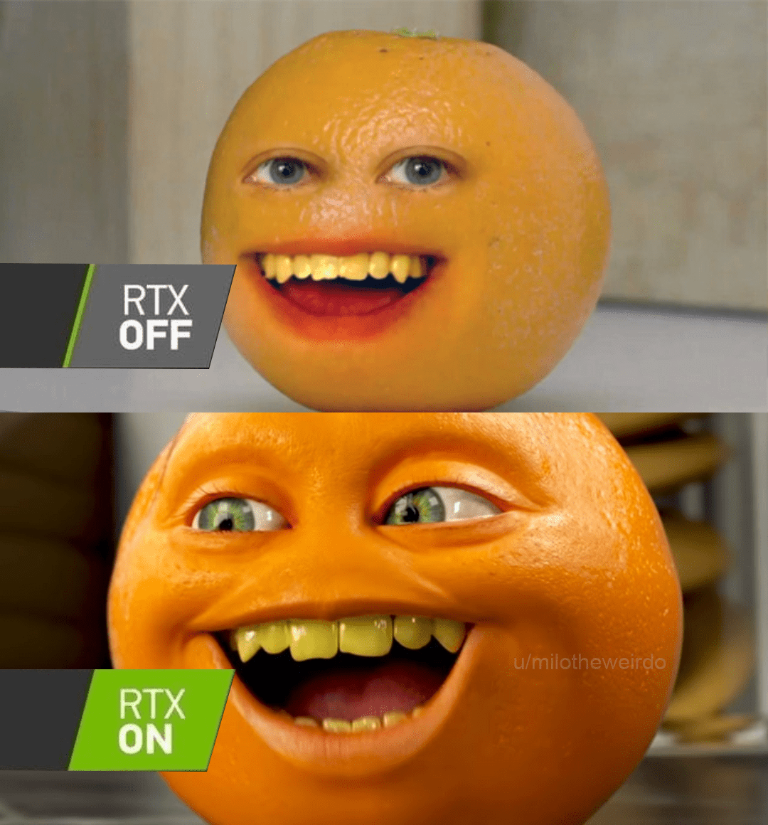 oh haha funny orange fruit r/pyrocynical