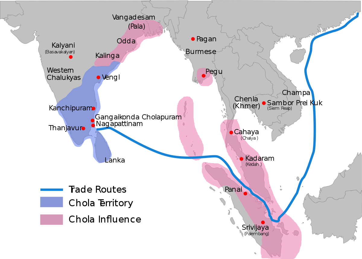 The Chola Dynasty, 300+ BCE to 1279 CE. The greatest & longest lasting