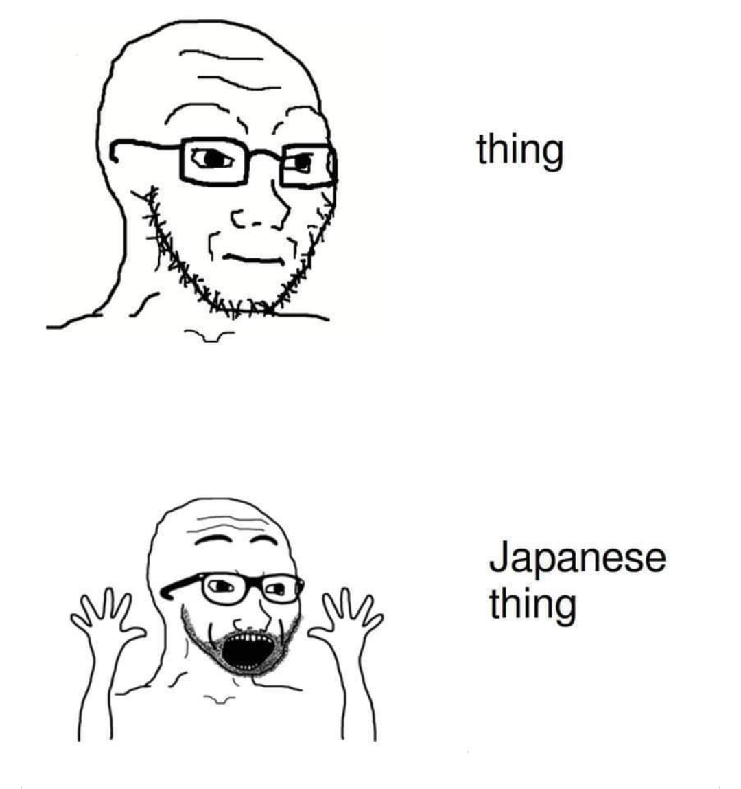 It's a Japanese thing r/memes