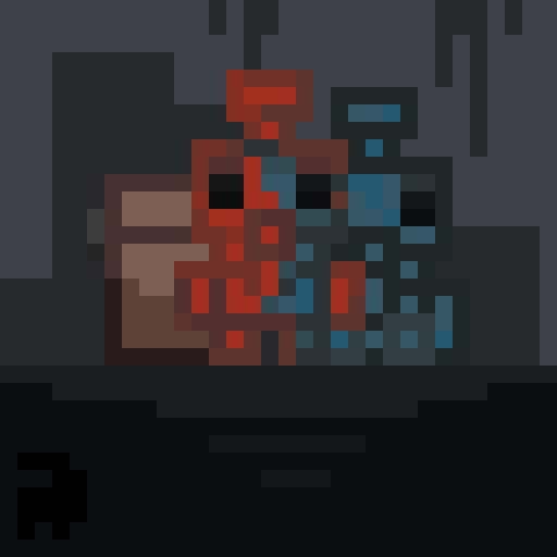 copper golem fanart i hope you guys remember him Minecraft