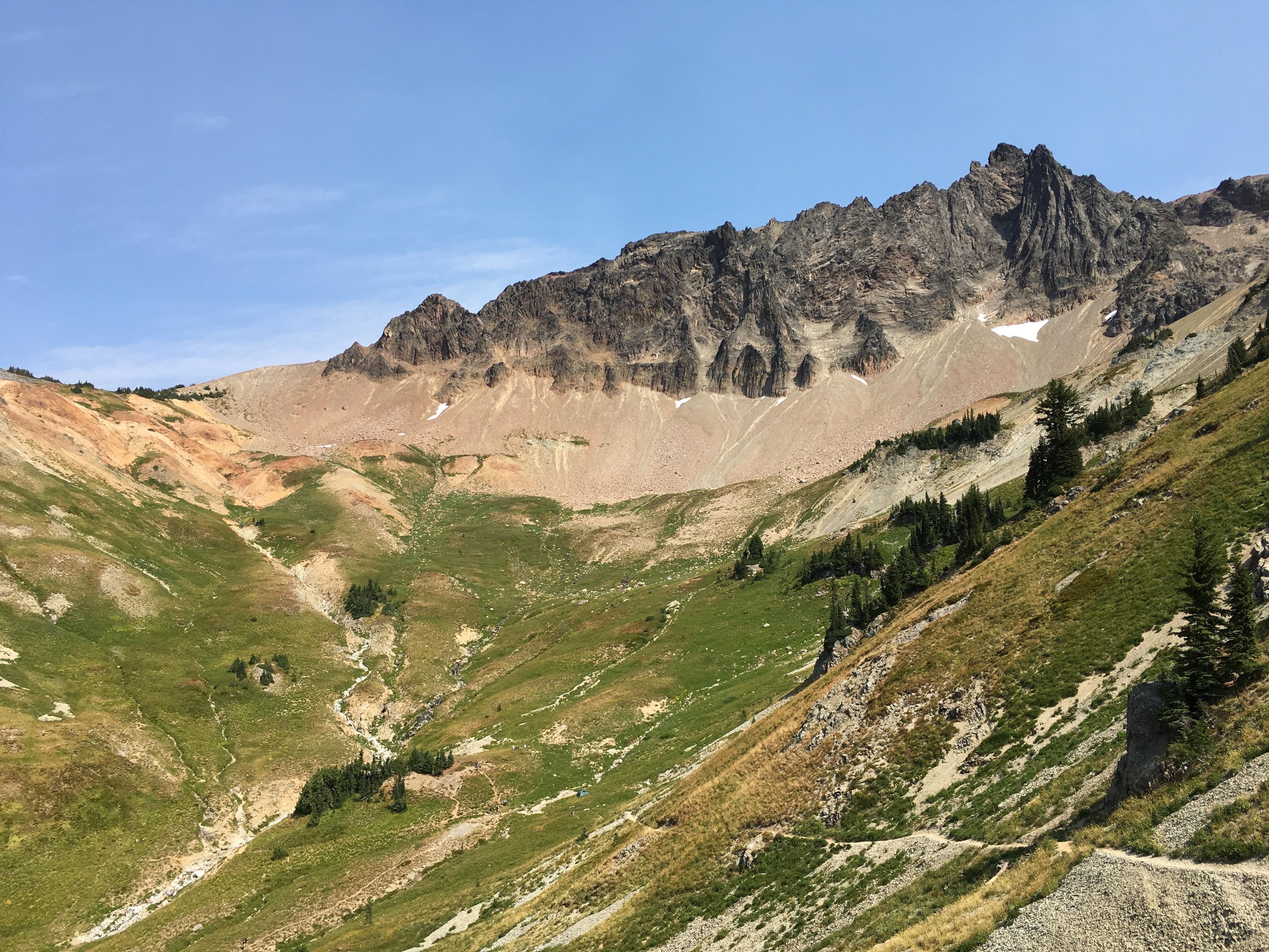 Goat Rocks Wilderness, Washington State, USA hiking