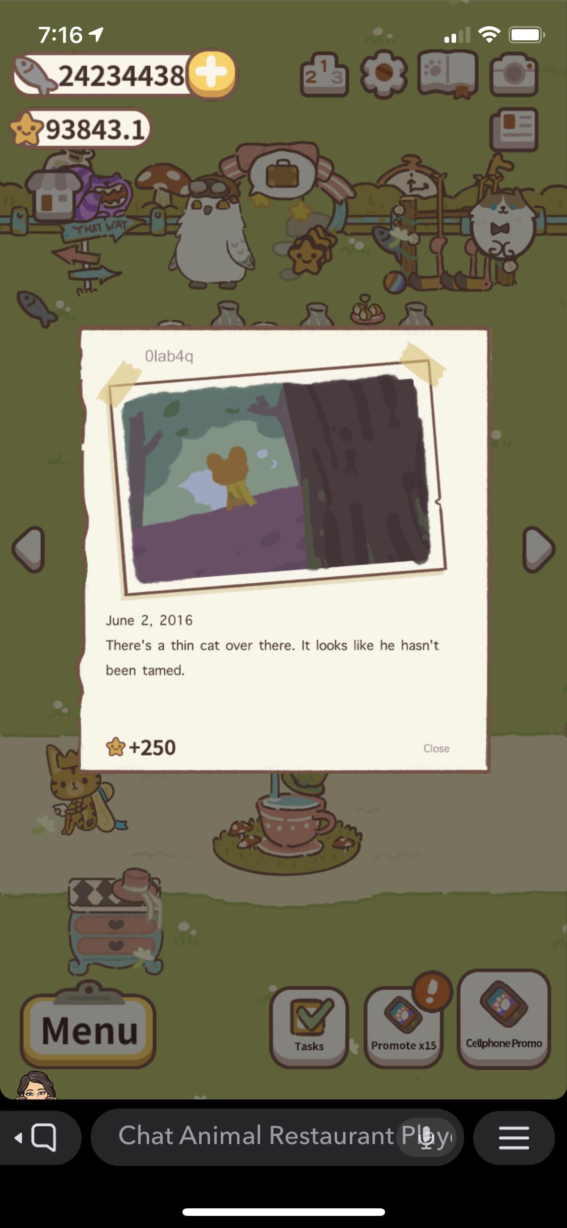 I discovered yesterday the level of flower doesn’t matter for letters